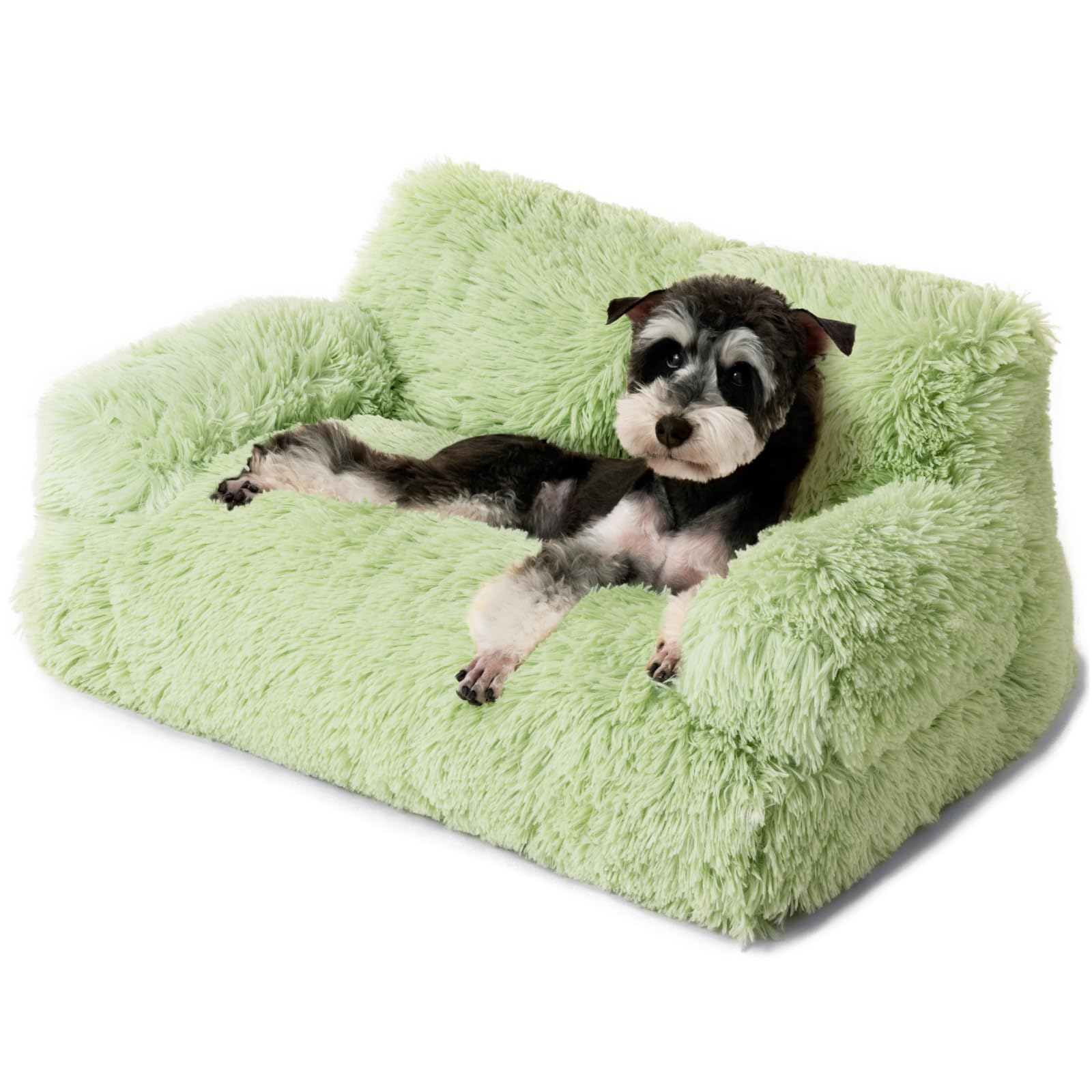 Mewoo Dog Couch, Small Dog Bed With Removable Washable Cover, Cute Cat Couch For Pets, Cat Beds For Indoor Cats With Anti-Slip B