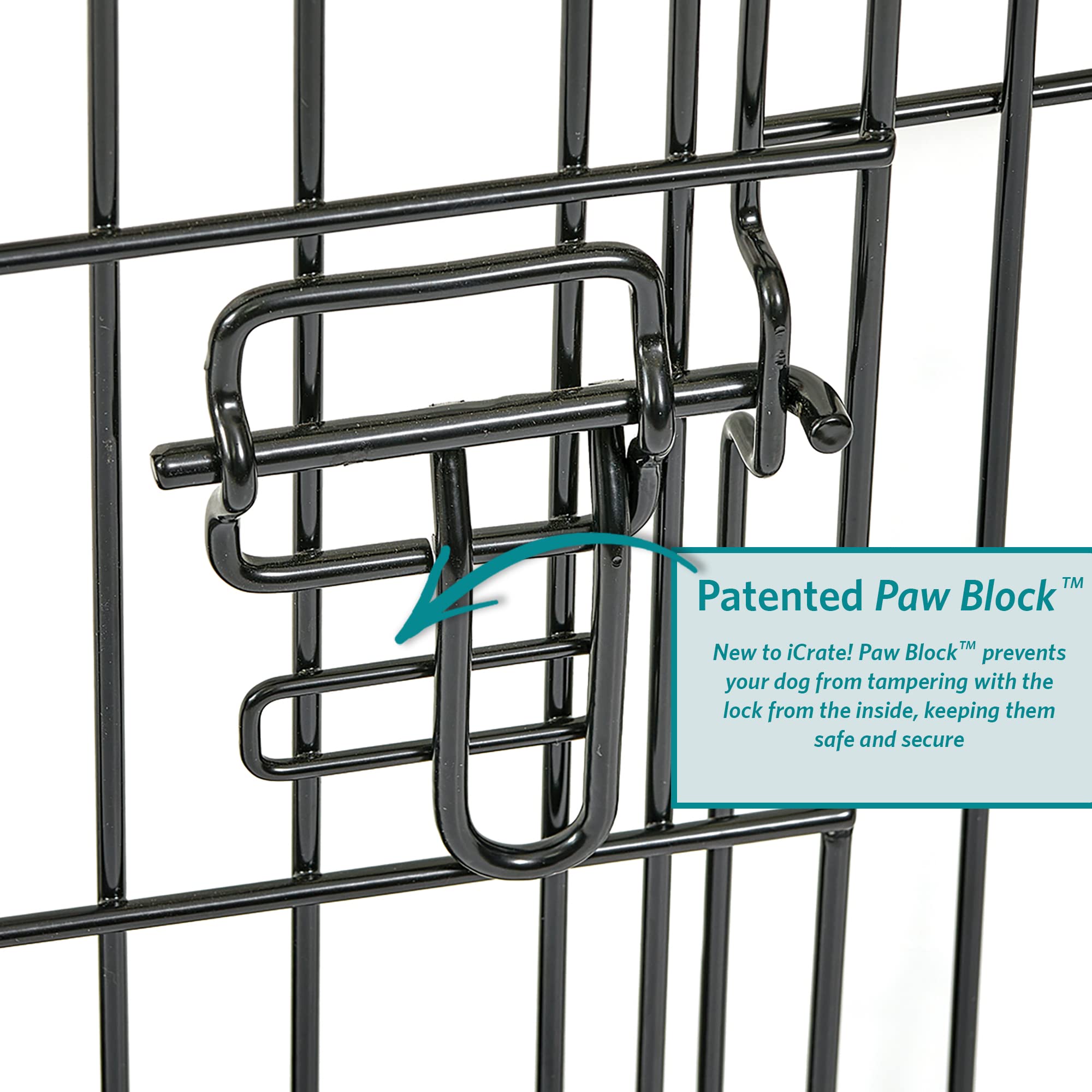 Midwest Homes For Pets Newly Enhanced Double Door Icrate Dog Crate, Includes Leak-Proof Pan, Floor Protecting Feet, Divider Pane