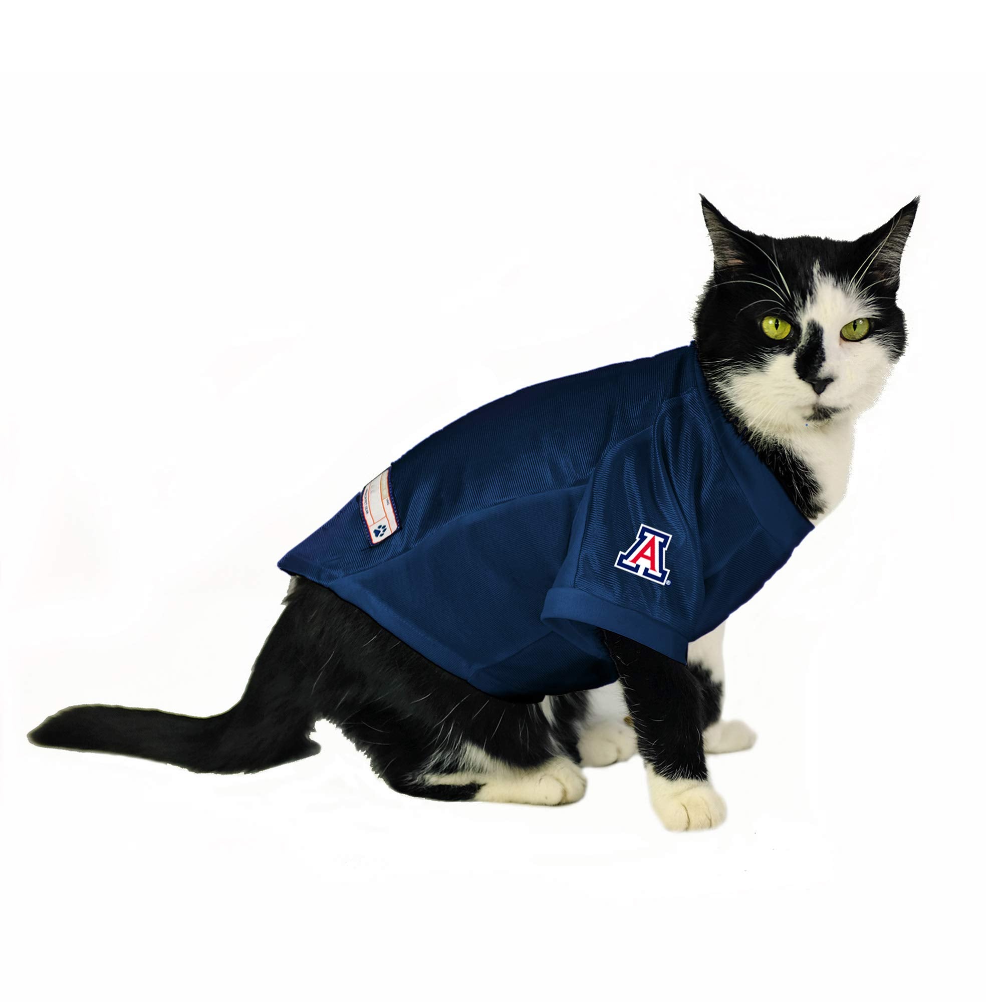 Arizona Wildcats Pet Jersey Stretch Size Xs - Special Order