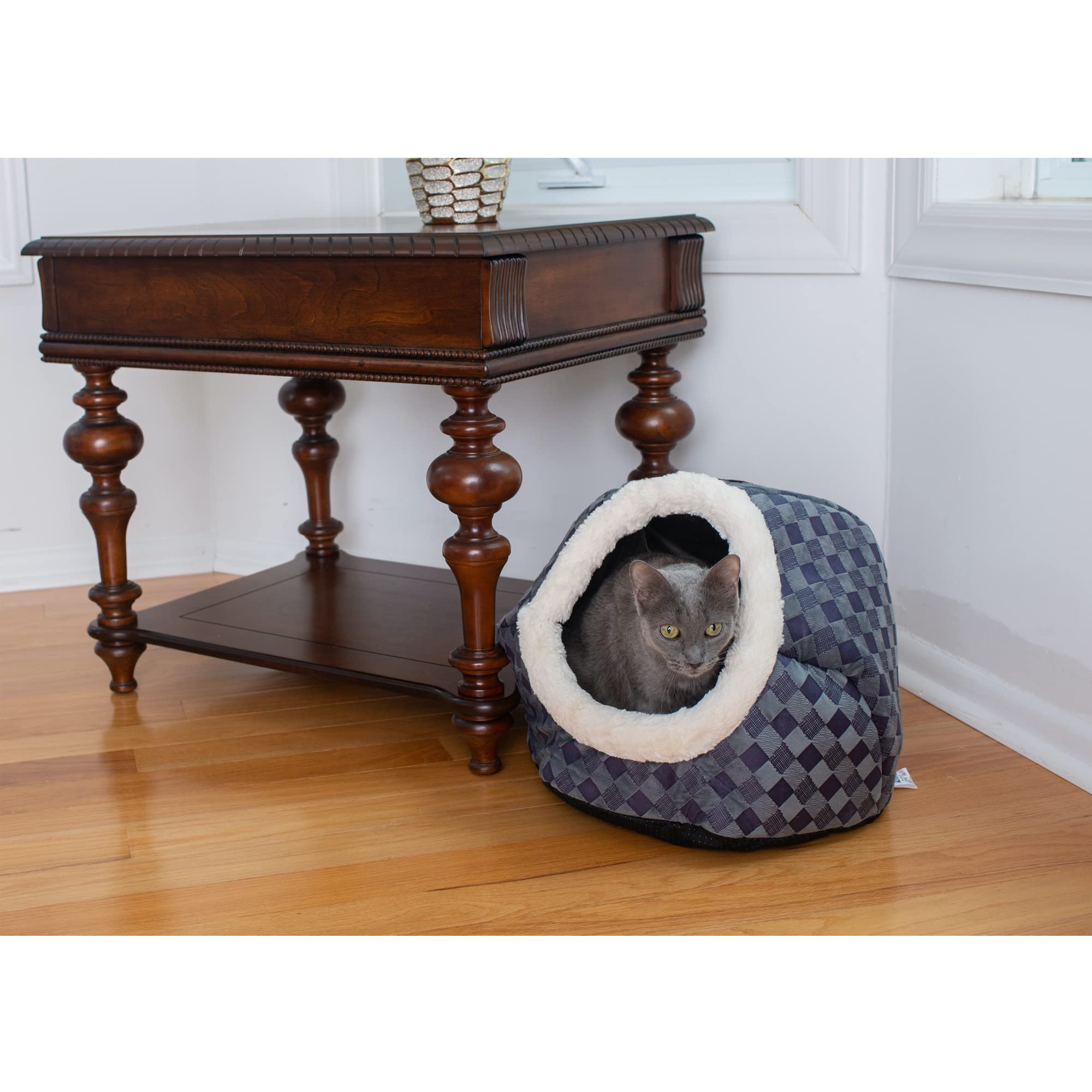 Armarkat C44 Cat Bed, One Size,Blue