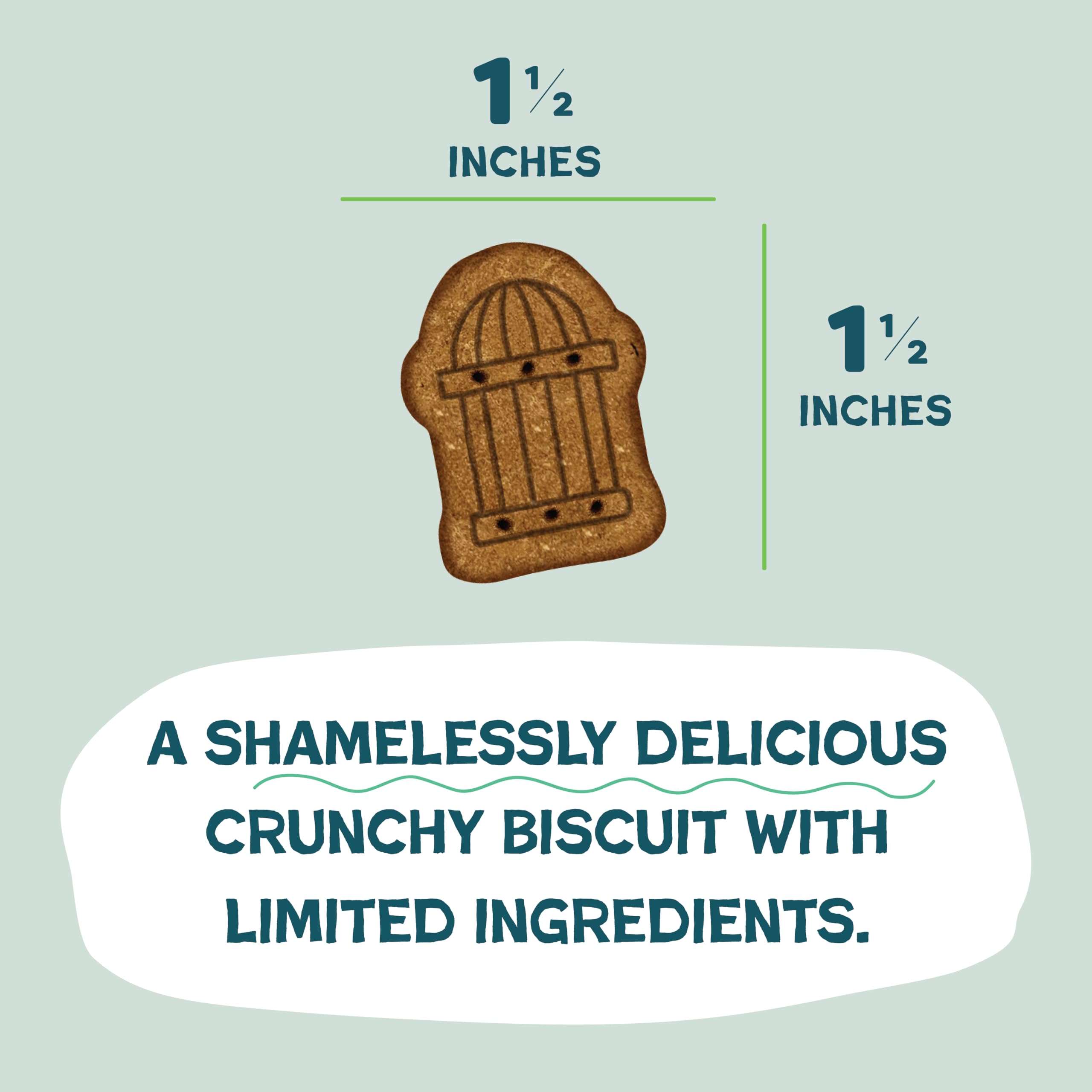 Shameless Pets Crunchy Dog Treats - Party Mix Variety, 10oz - Healthy Dog Biscuits & Cookies Treats for Small, Medium, and Large