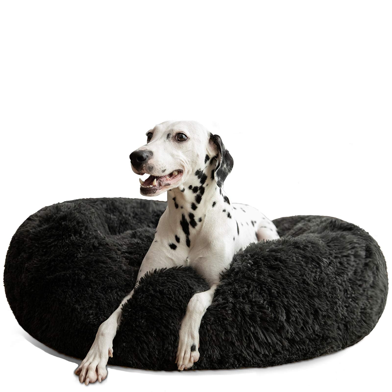 Hachikitty Calming Donut Cuddler, Large Dog Beds, 30''