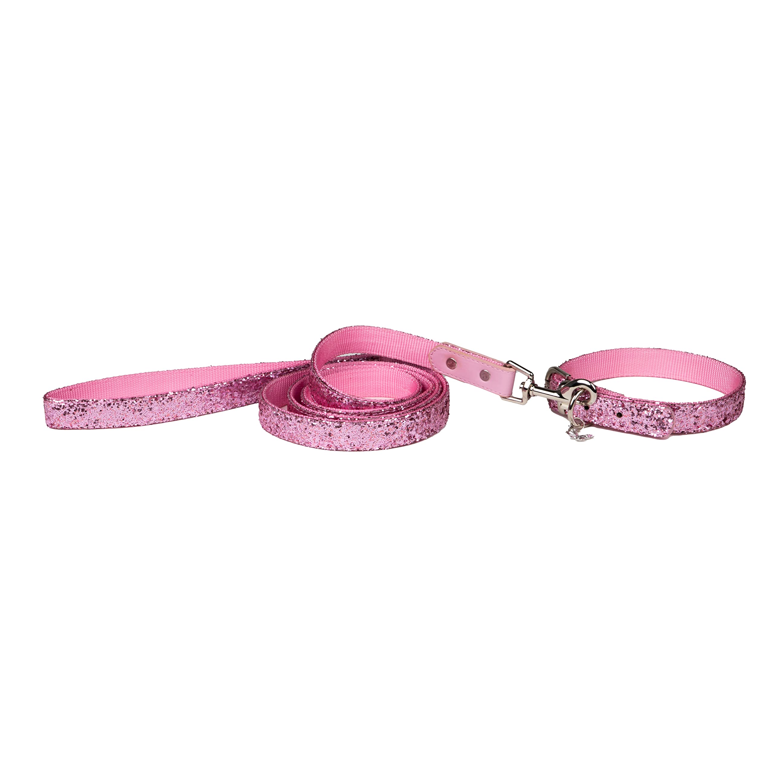 Dolly Doggy Parton Dog Harnesses And Leash/Collar Set Collection, Pink Dolly'S Pretty Little Set, X-Small