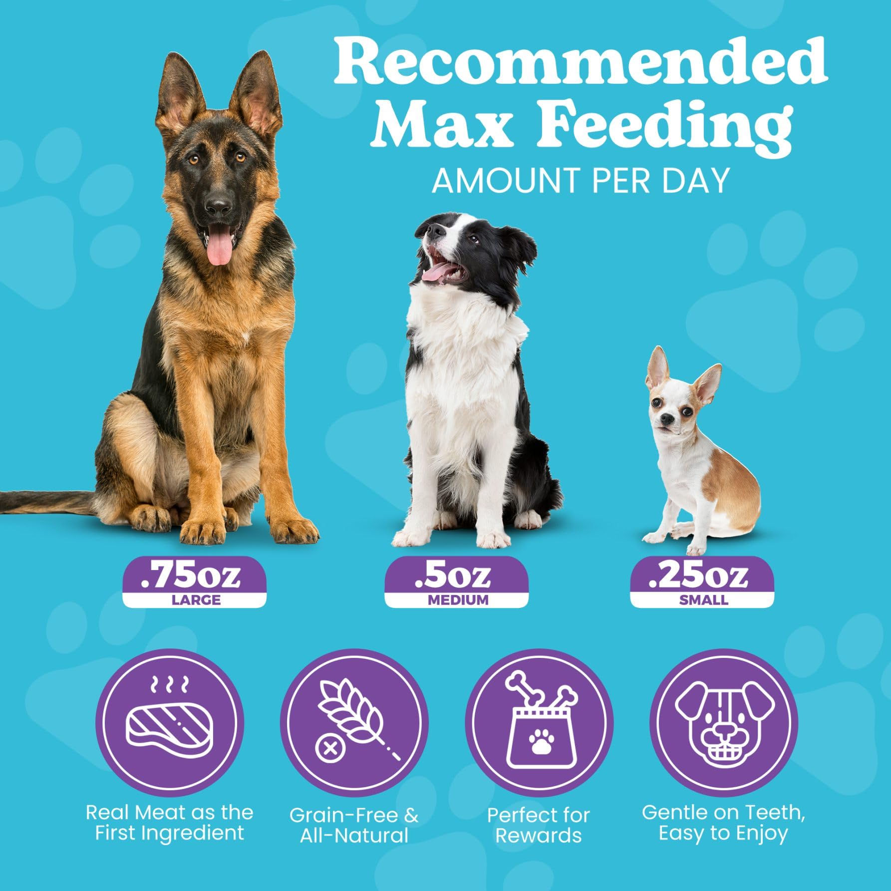 Wild Meadow Farms - Classic Duck Bites, Soft Jerky Treats for Dogs, Grain-Free & All-Natural, Ideal for Training, Portioning, an