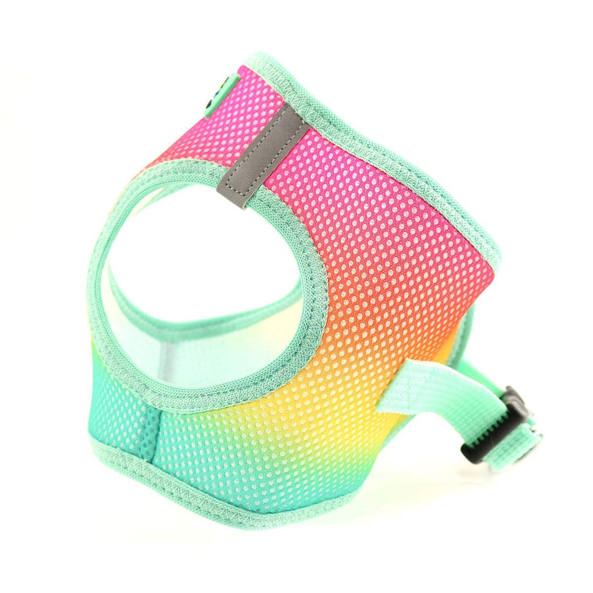 Doggie Design No Choke Dog Harness - Simple Step-In And Go Dog Vest For Small, Medium, And Large Breeds - Breathable Mesh Polyester Pet Harness - Beach Party - S
