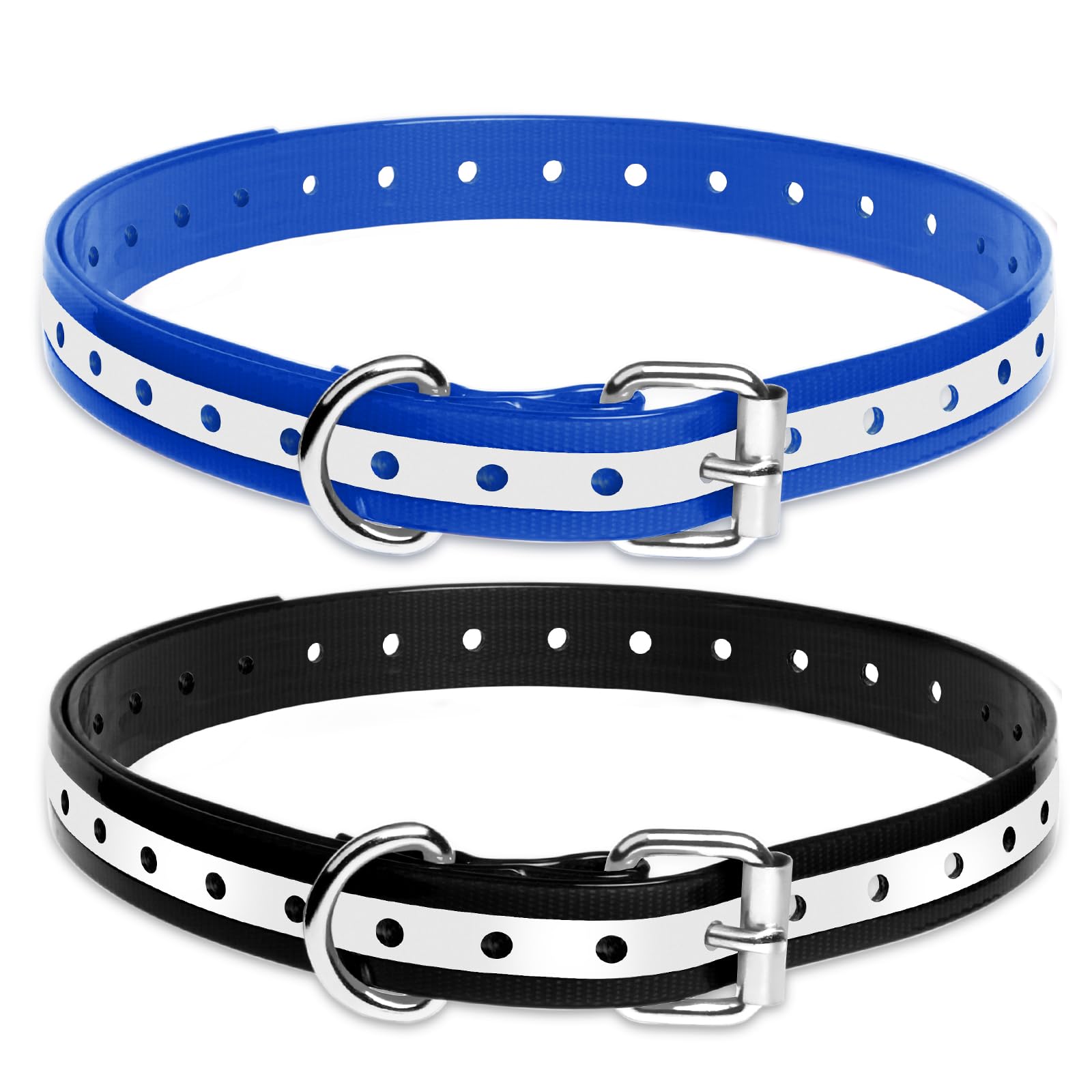 Paipaitek Shock Collar Replacement Strap For Most Of Training Collar, 3/4 Inch Dog Collar Replacement For Wireless Fence And Bar