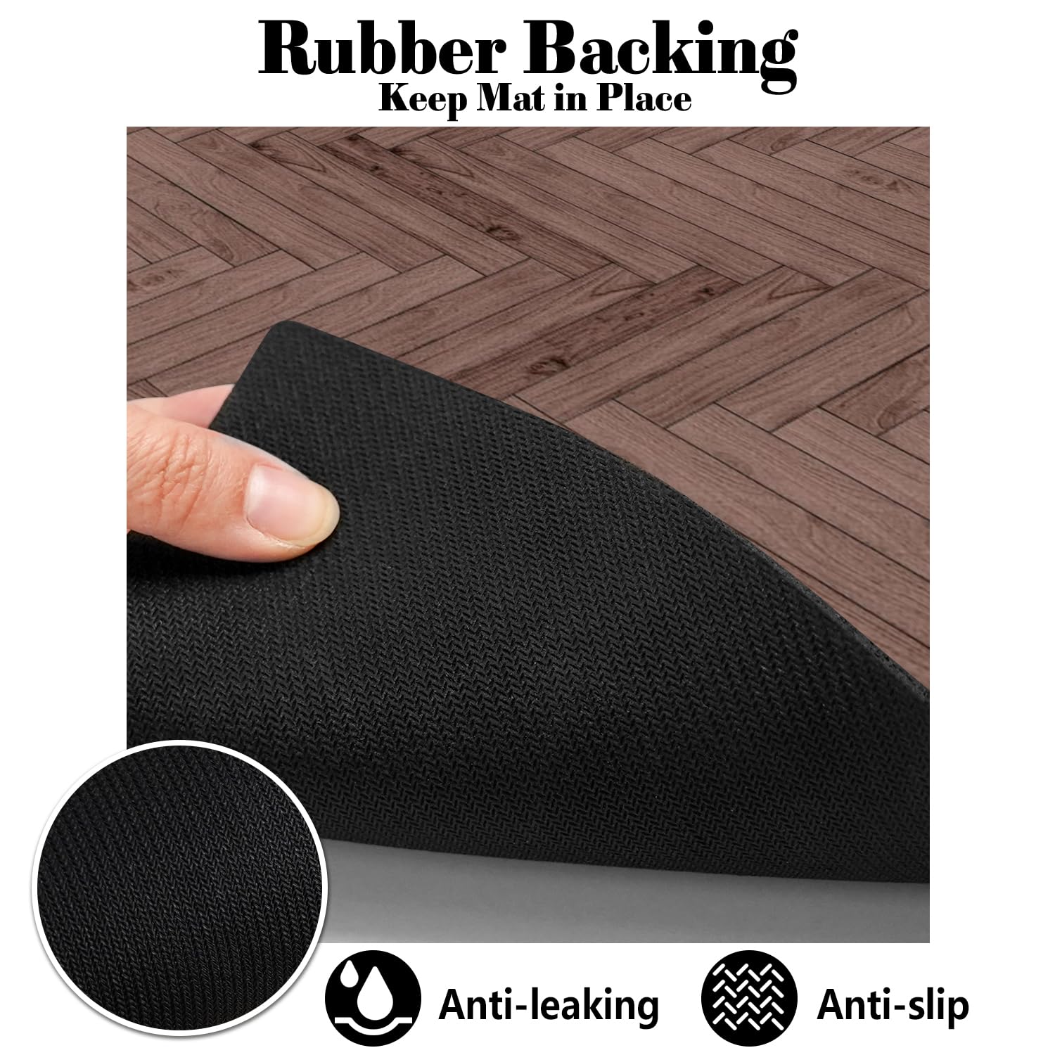 Dog Food Mats for Floors Absorbent, Pet Cat Food Mat - Quick Dry Dog Bowl Mats for Food and Water