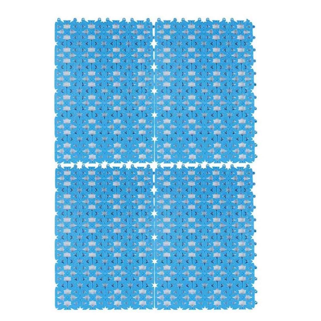 Kathson Rabbit Cage Mat Floor Plastic Mats Feet Pads For Pet Cats Dogs Bunny Hamster Rat Chinchilla Guinea Pig (4 Pack)