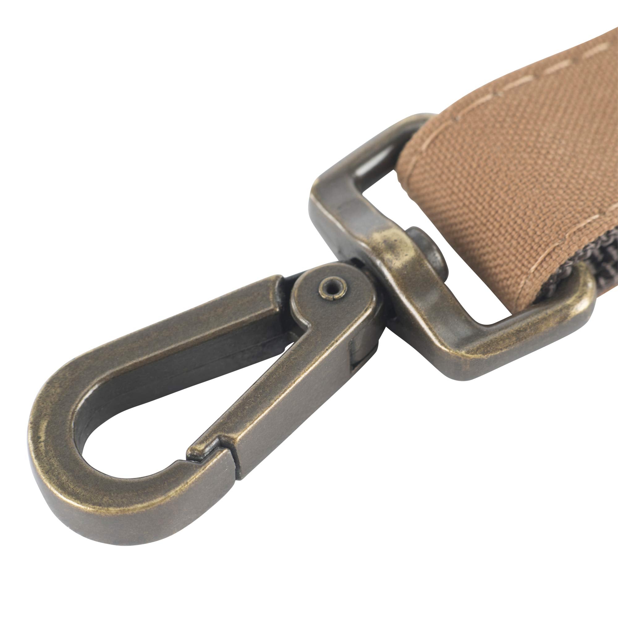 Carhartt Nylon Duck Dog Leash Brown/Dark Brown, Small