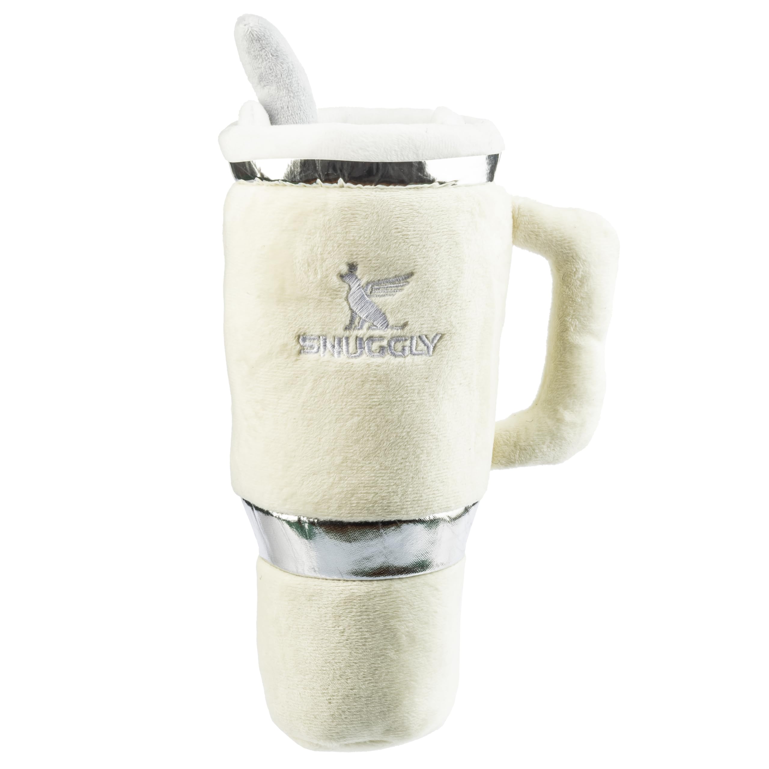 Haute Diggity Dog Snuggly Cup, Plush Designer Dog Toys With Interactive Squeaker, Stimulating Pet Enrichment, Machine-Washable &