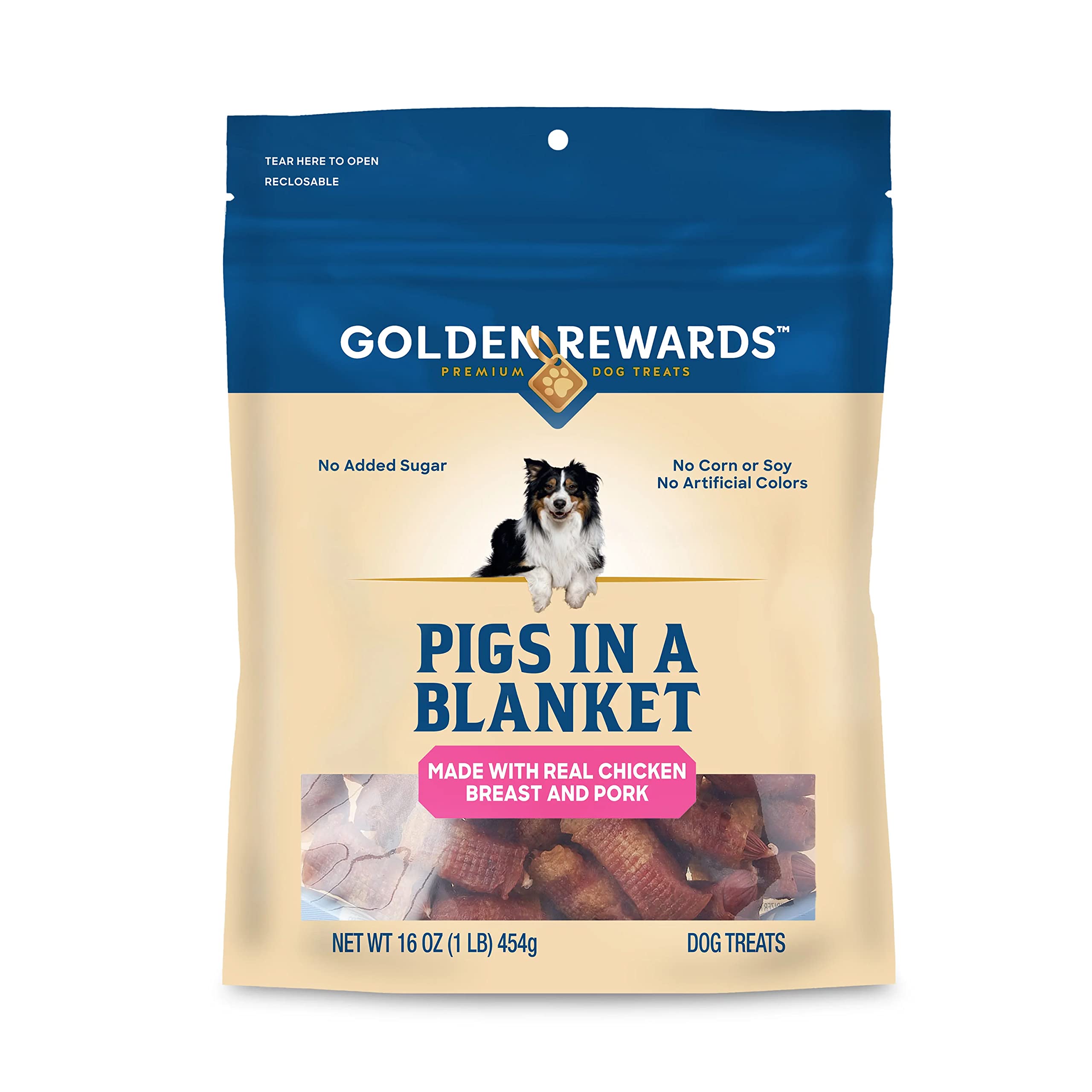 Vibrant Life Pigs in a Blanket Dog Treats