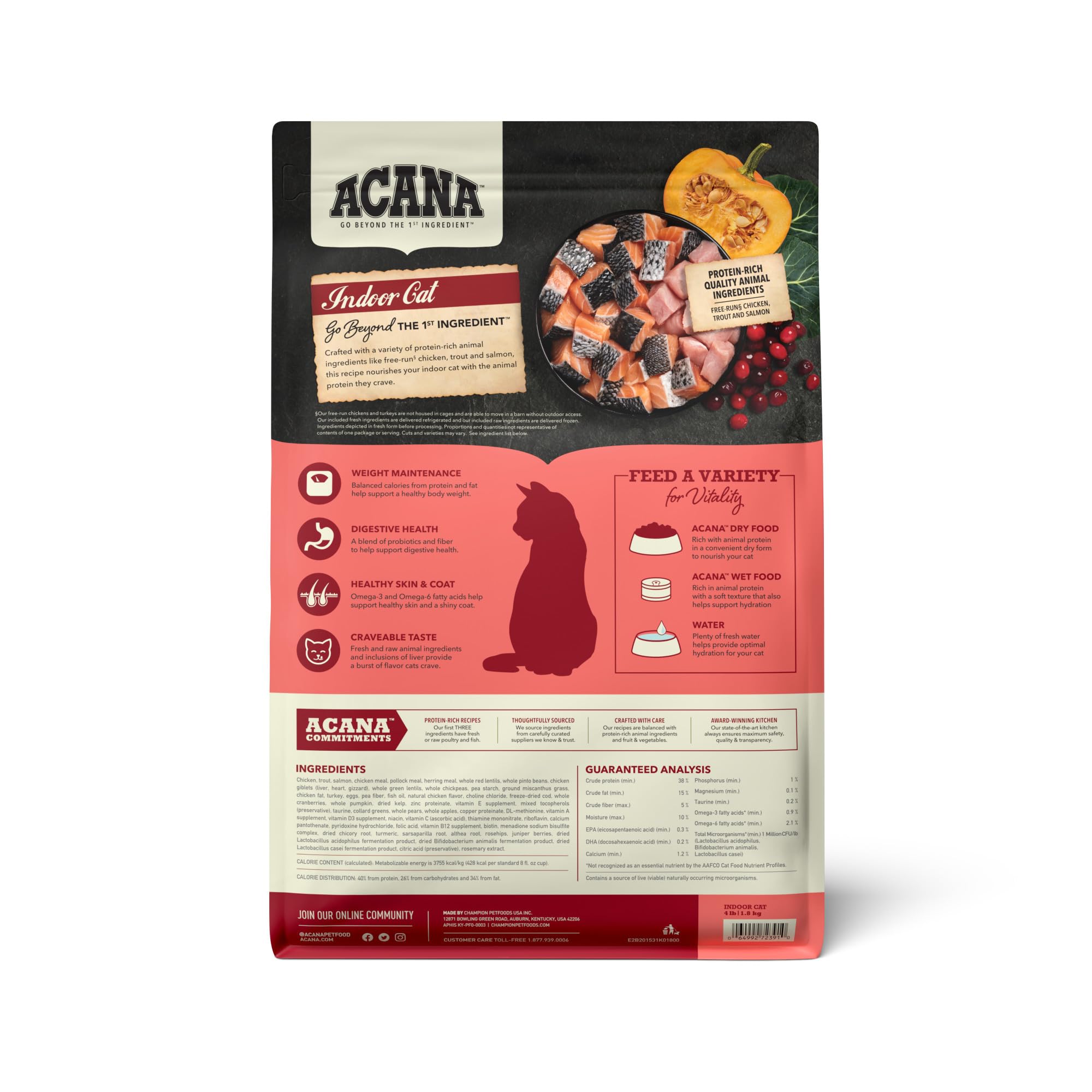 ACANA Indoor Cat 4LB