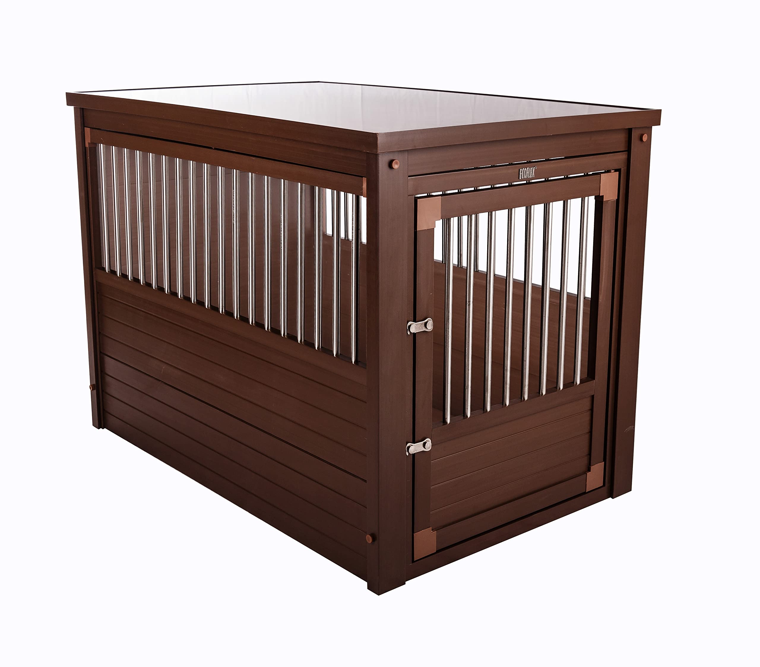 New Age Pet Ecoflex Pet Crate/End Table, X-Large, Russet