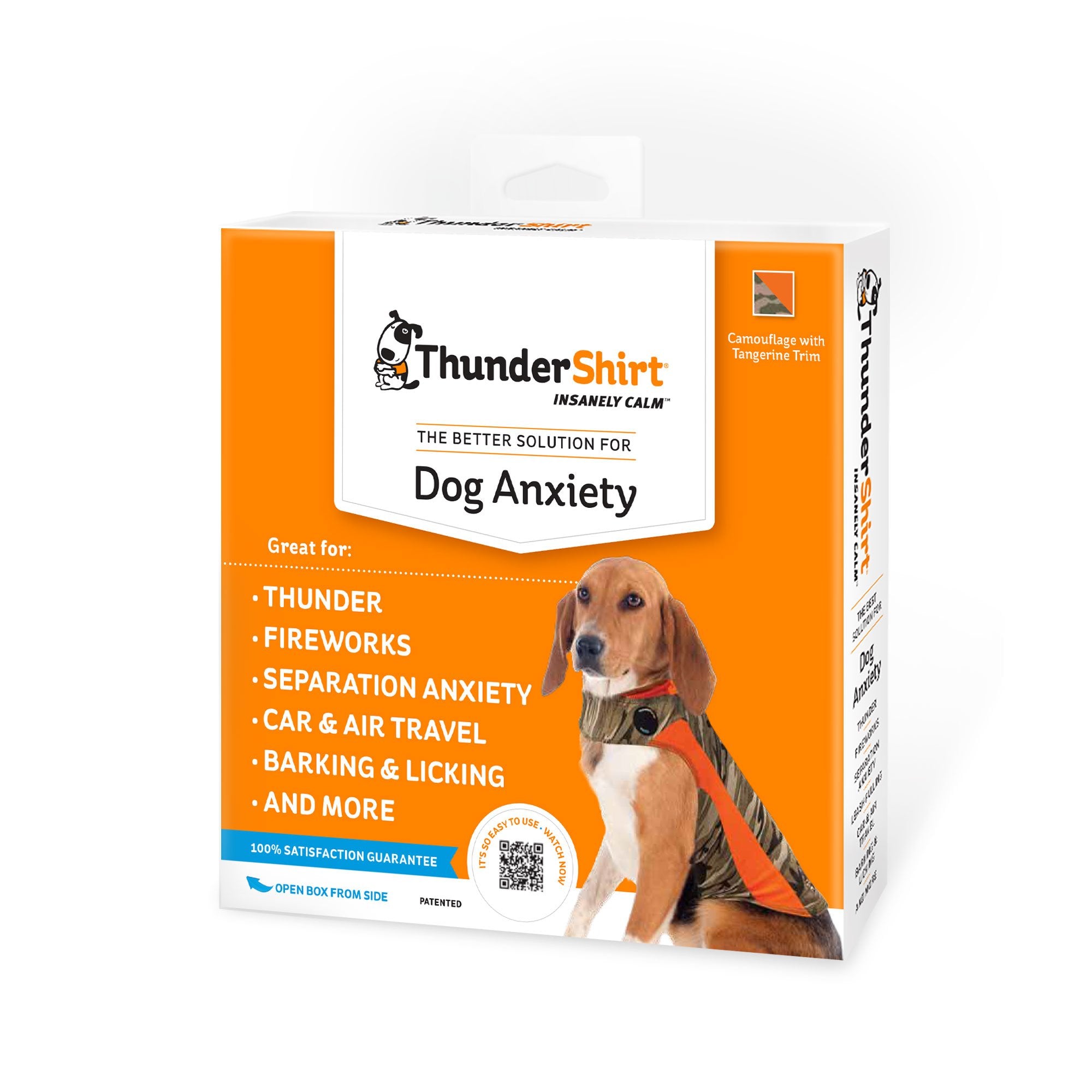 ThunderShirt for Dogs, Small, Camo Polo - Dog Anxiety Vest