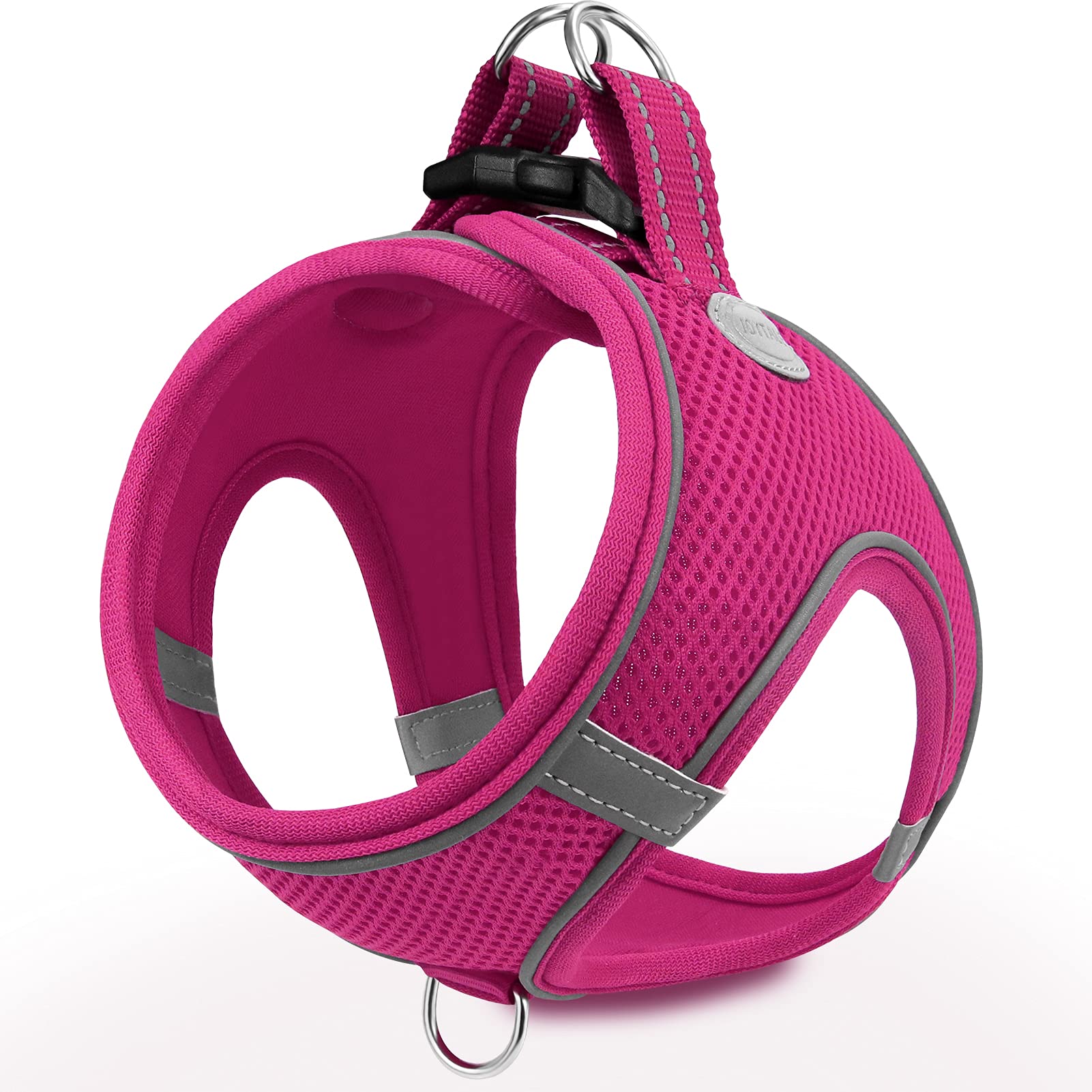 Joytale Small Dog Harness, Breathable Mesh Step-In Vest, Reflective Soft Padded Harnesses For Cats, Puppies And Extra Small Dogs