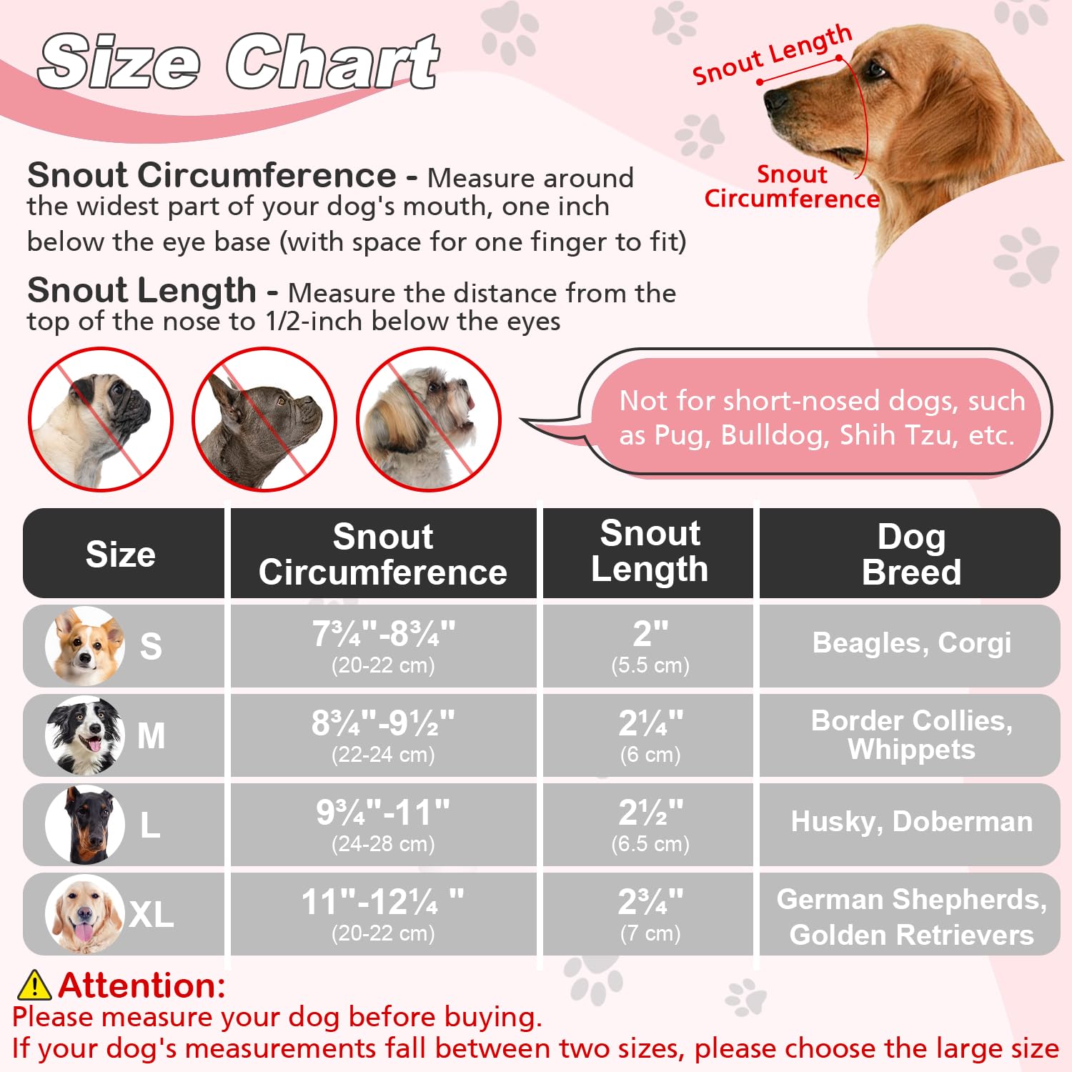 Dog Muzzle, Soft Air Mesh Muzzle for Small Medium Large Dogs Anti Biting Barking Chewing Scavenging, Breathable Adjustable Loop