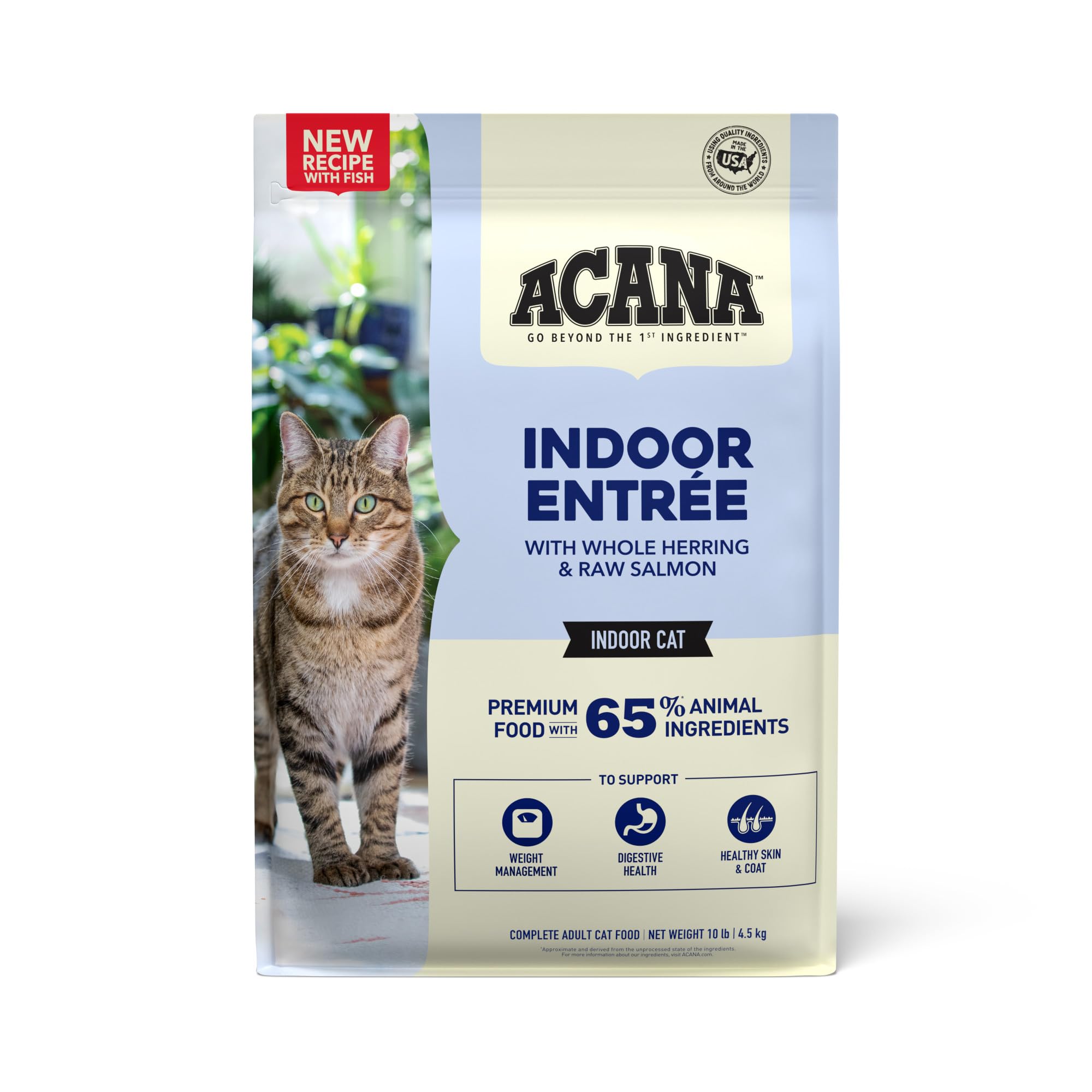 ACANA Indoor Entr  e Fish Recipe Cat 10LB