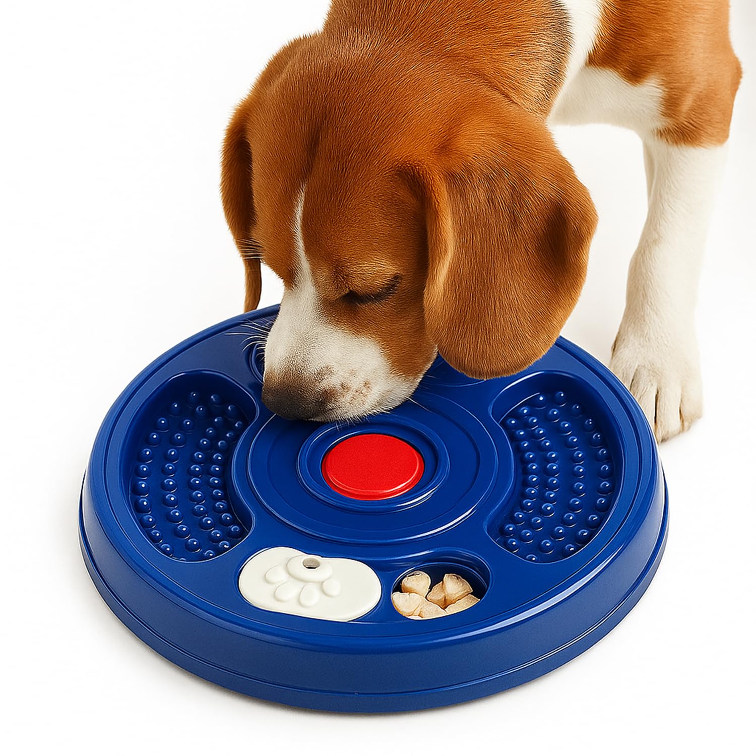 Petbabas Puzzle Feeder Dog Toy | Slow Feeder For Dogs And Cats | Anti Choke Food Dispenser | Durable & Easy To Clean | Bloat Sto