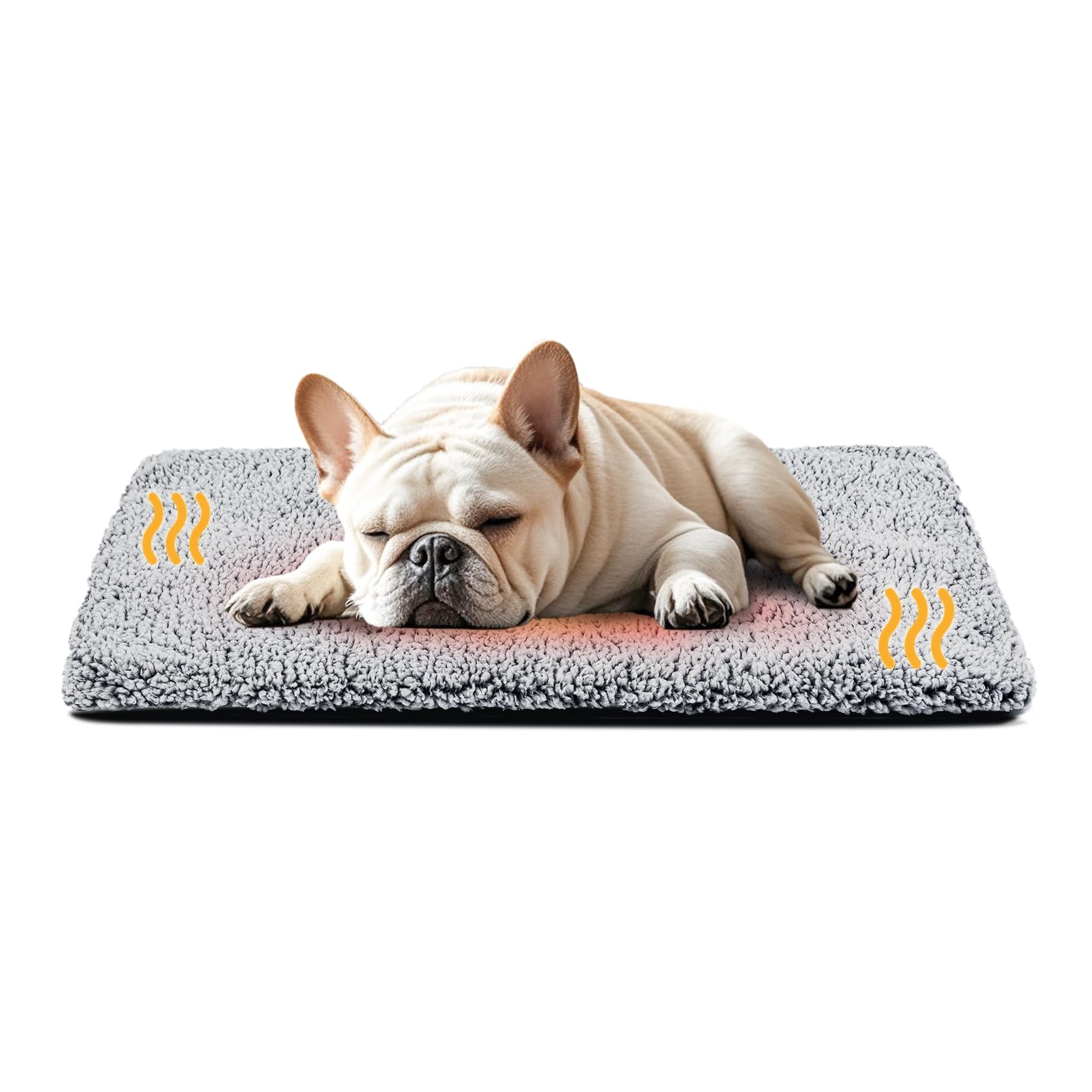 Miguel Cat Bed Self Warming Dog Bed Cat Self Heating Mat For Dog Heating Pad For Dogs House 36 X 24 Inch Thermal Dog Crate Pad, 