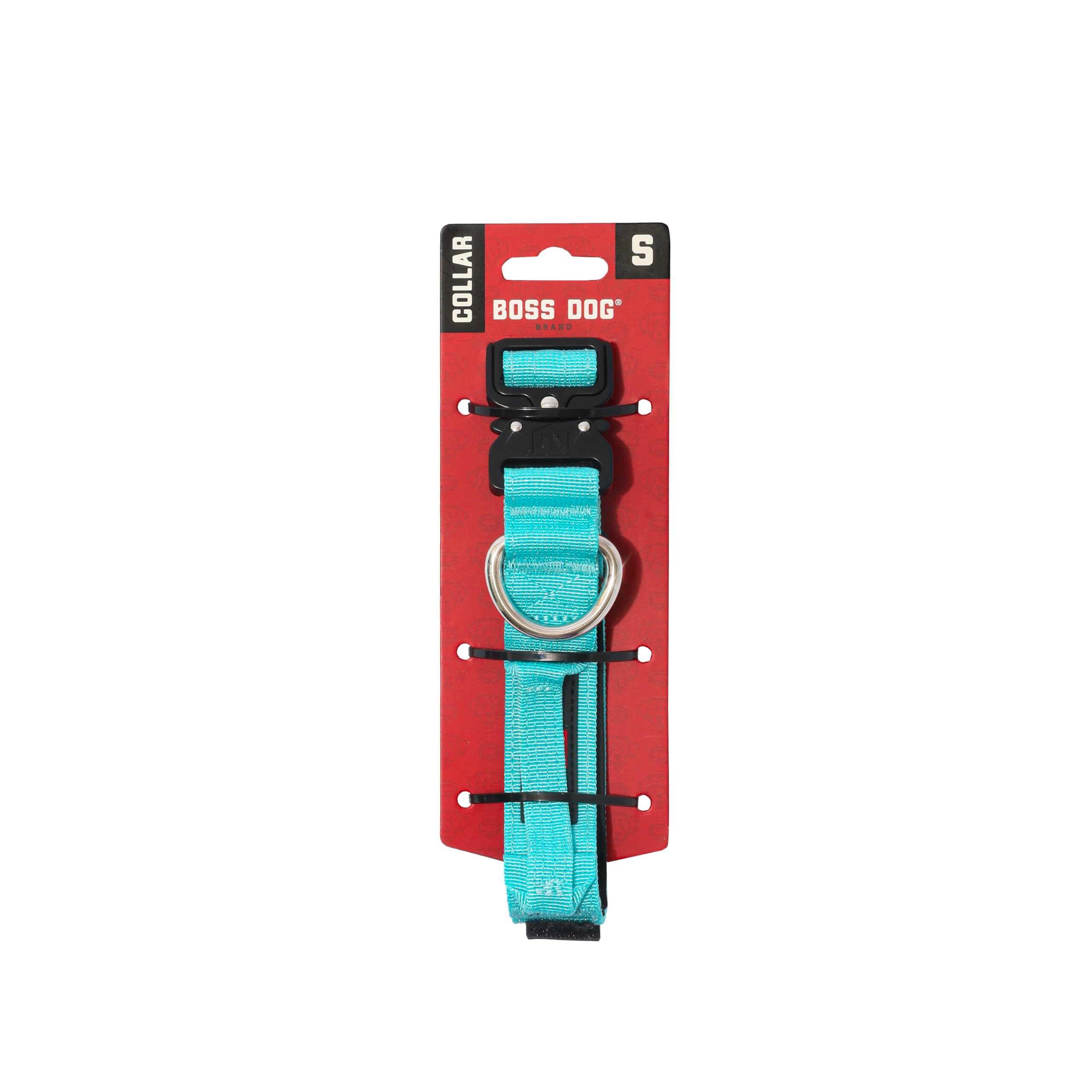Boss Dog Tactical Collar, Teal, X-Small