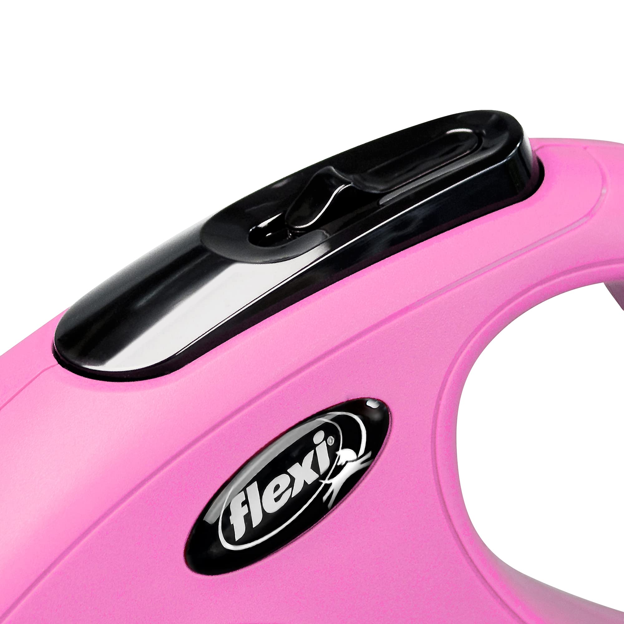Automatic Leash Flexi New Classic Tape S 5M Pink
