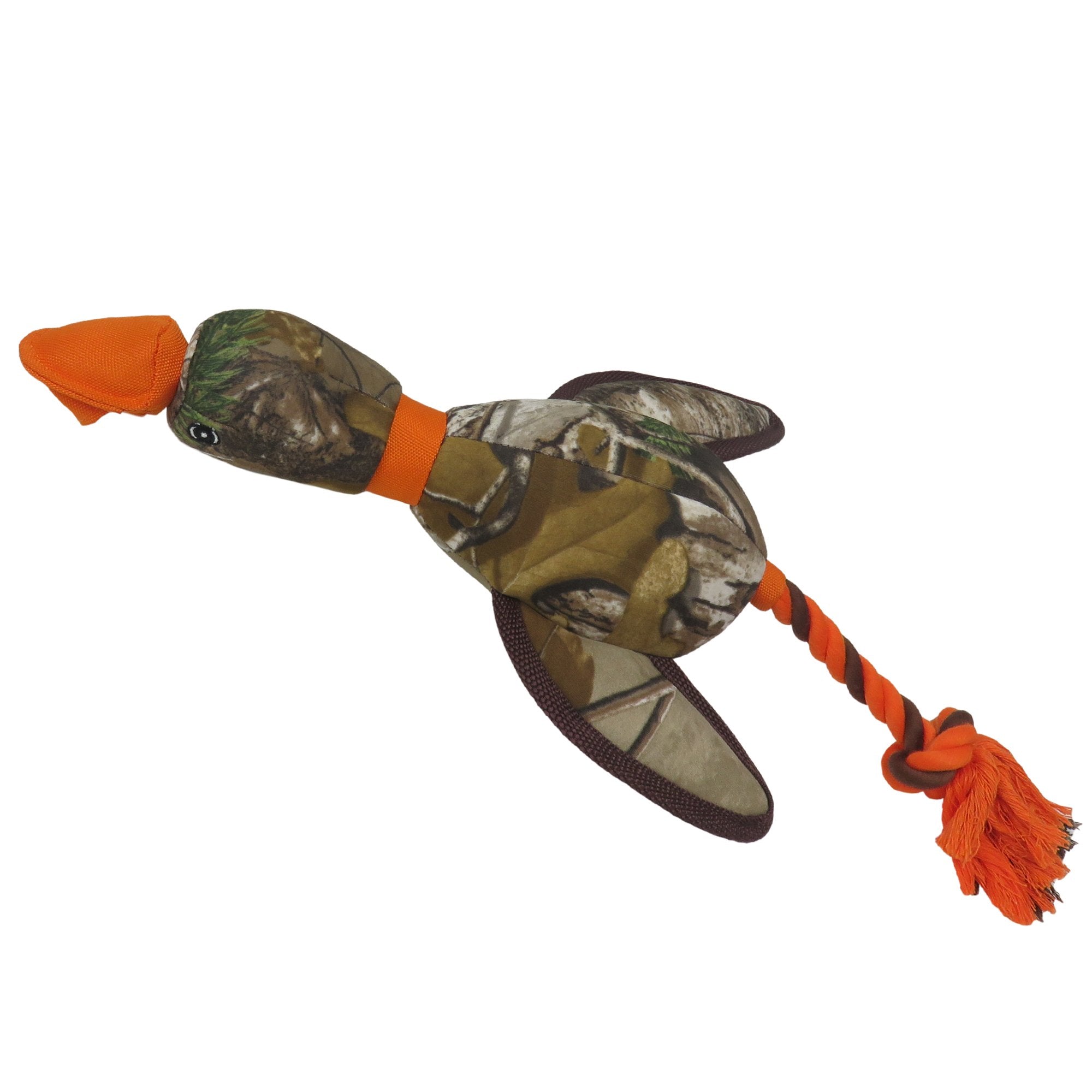 Realtree Mallard Sling-Shot Dog Toy. Best Licensed Tough Floating Toy For Dogs & Cats. Fun & Durable Pet Toy