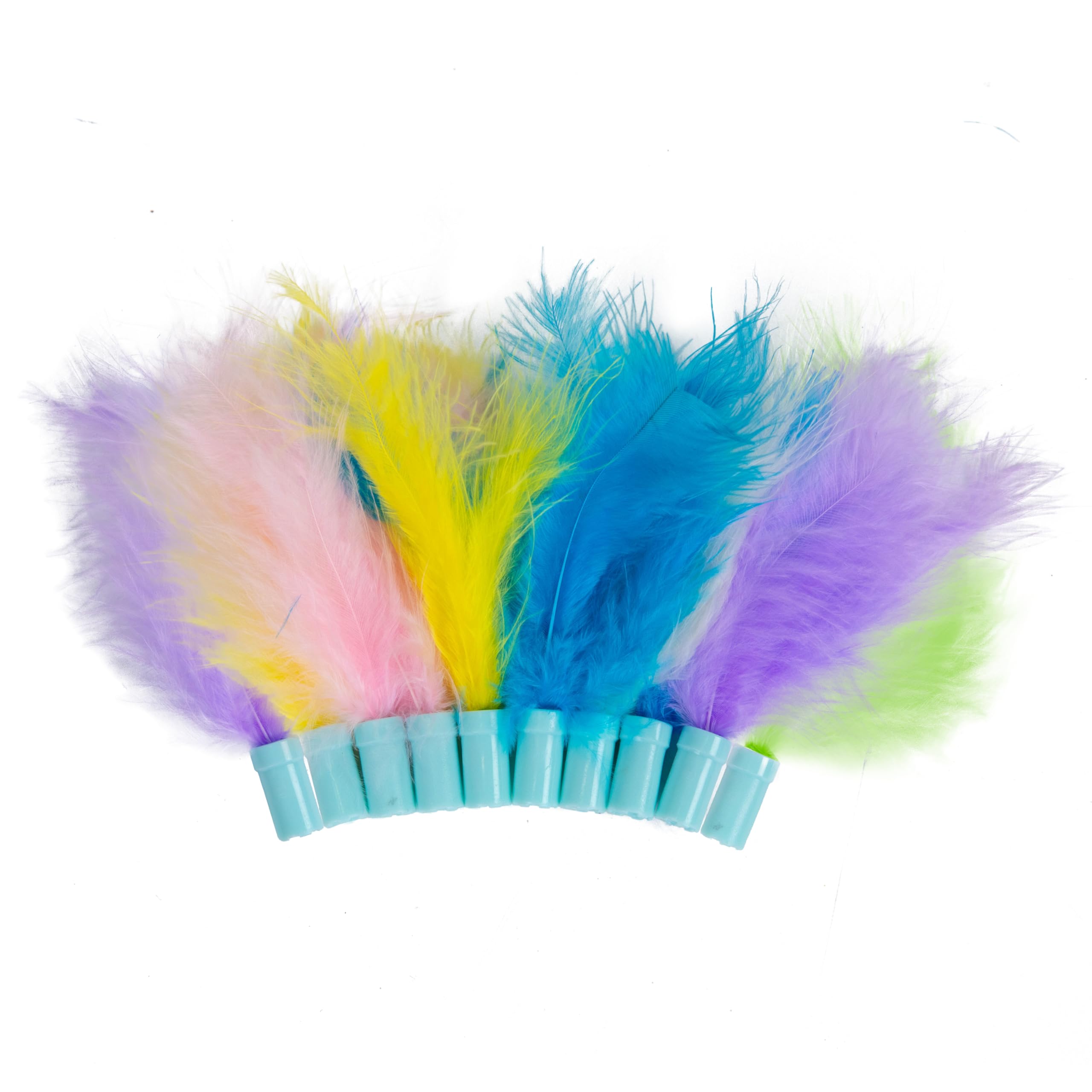 Catstages Replacement Feathers for The Electronic Dart N Dash Cat Toy, 10pk Multicolored