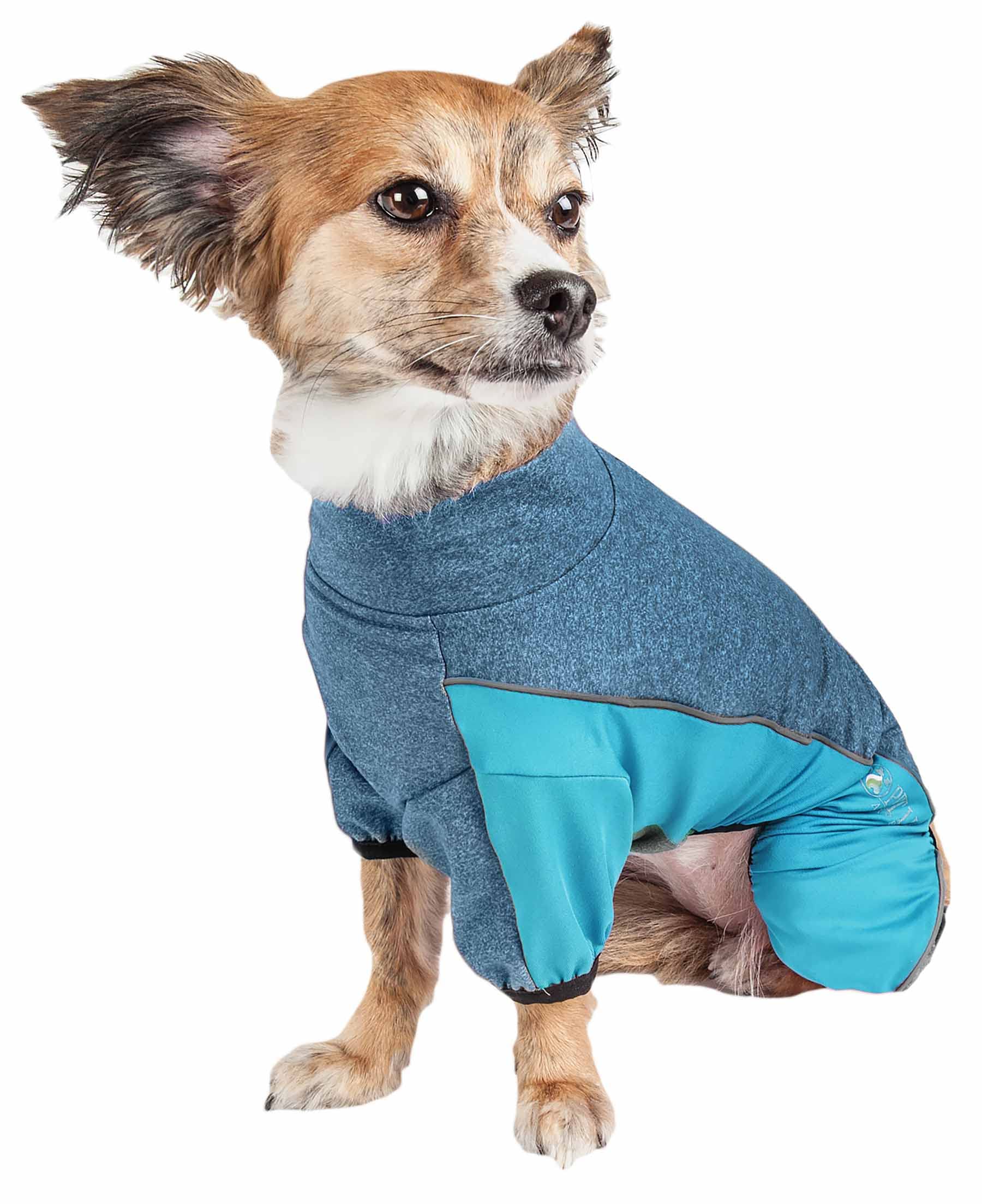 Dog Helios 'Arctic Blast' Full Body Dog Jacket - Waterproof and Reflective Winter Dog Coat Featuring Blackshark Technology with