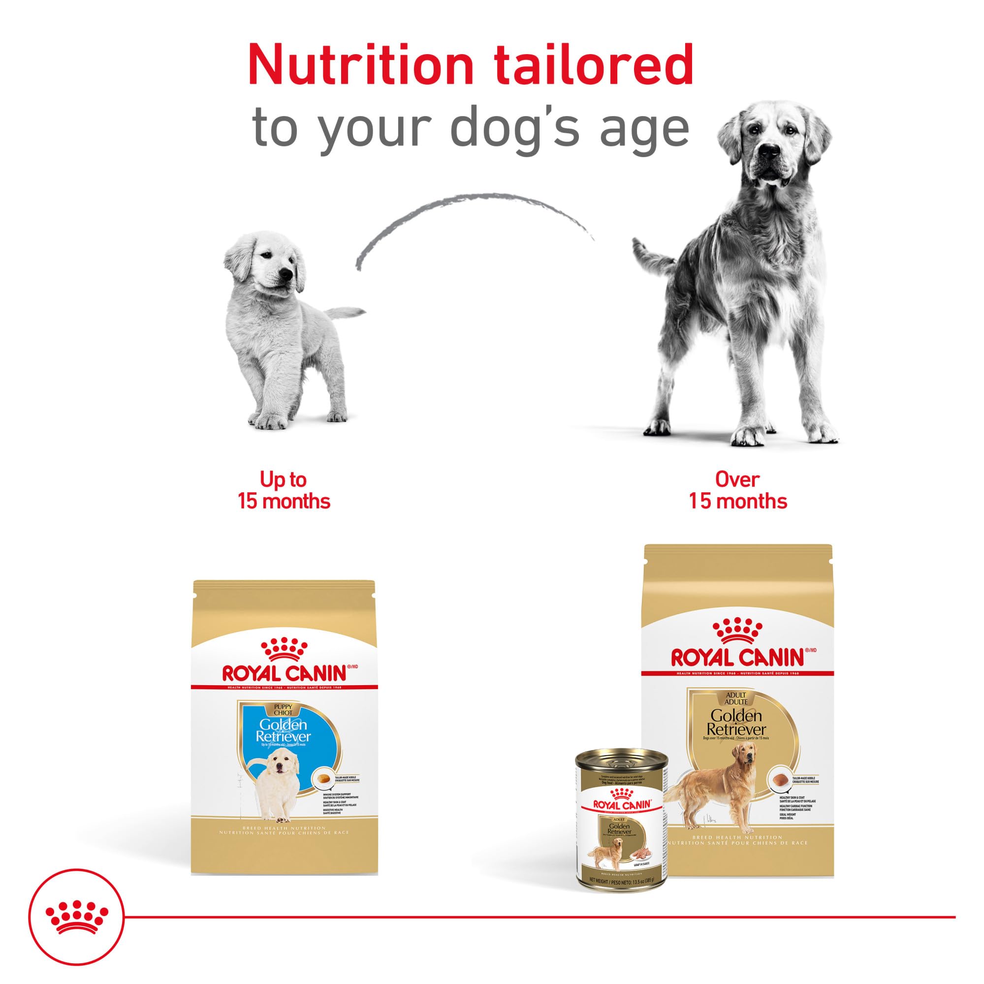 Royal Canin Golden Retriever Puppy Dry Dog Food, 30 lb bag