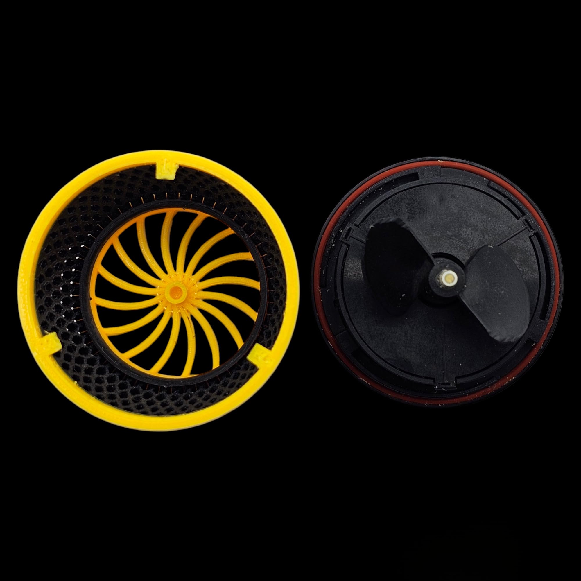 Anemone Guard Nem Guard Direct Replacment For Ecotech Marine Vortech Mp10 & Mp40 (Mp40, Fluorescent Yellow-Black-Fluorescent Yel