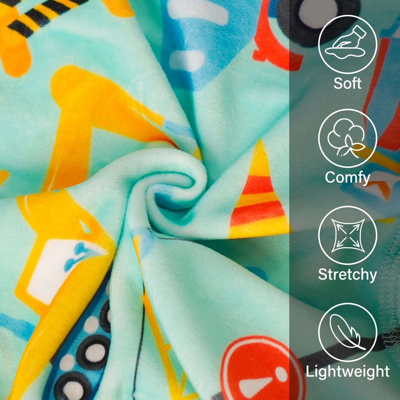Kyeese Dog Pajamas Construction Vehicles Dog Costume Comfy Dog Onesie Dog Body Suits After Surgery Dog Coat Dog Surgery Recovery Suit Cat Clothes Dog Clothes