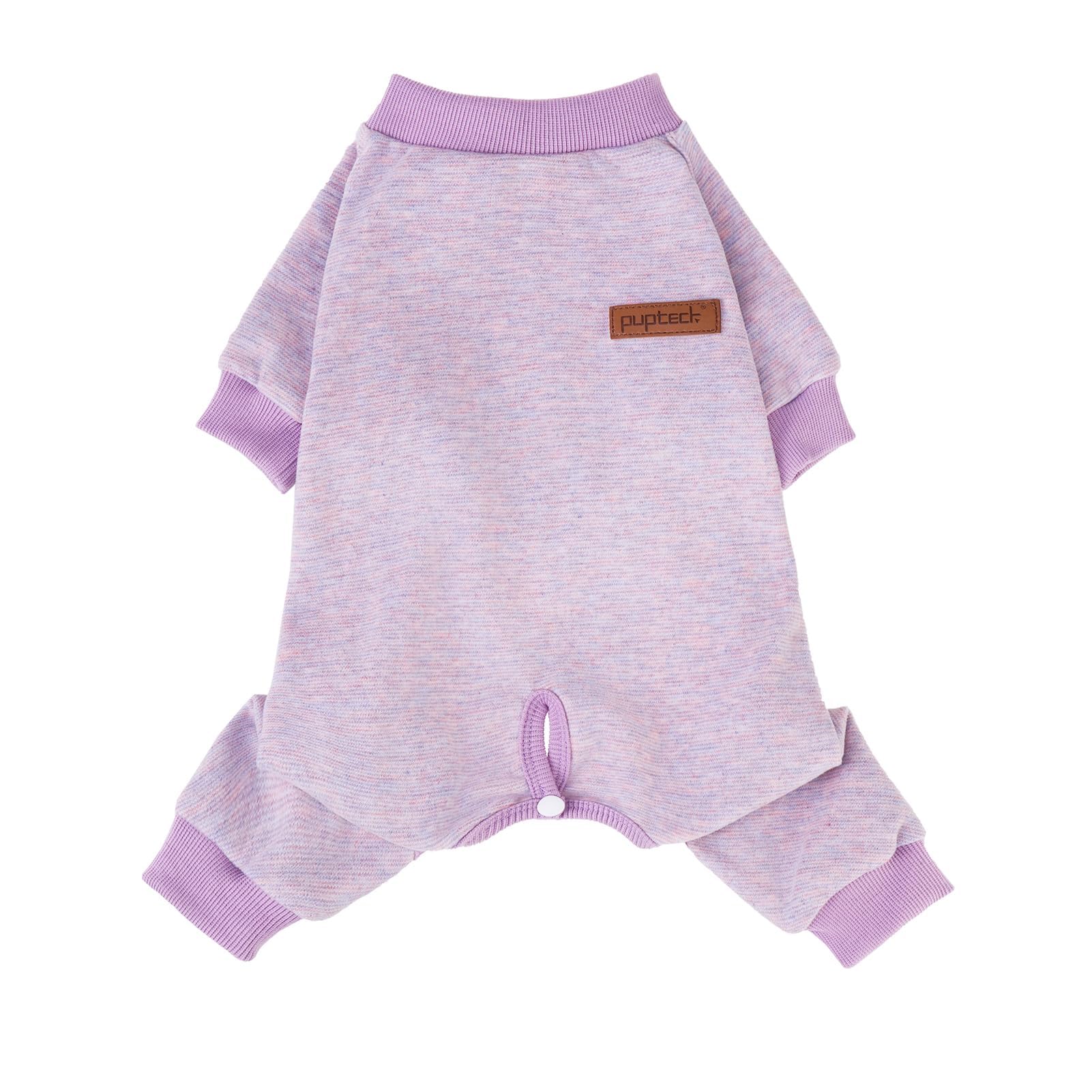 Pupteck Dog Pajamas For Small Medium Large Sized Dogs, Stretchy Dog Pjs Onesie Clothes Soft Fleece Sweaters Puppy Cat Outfits Pe