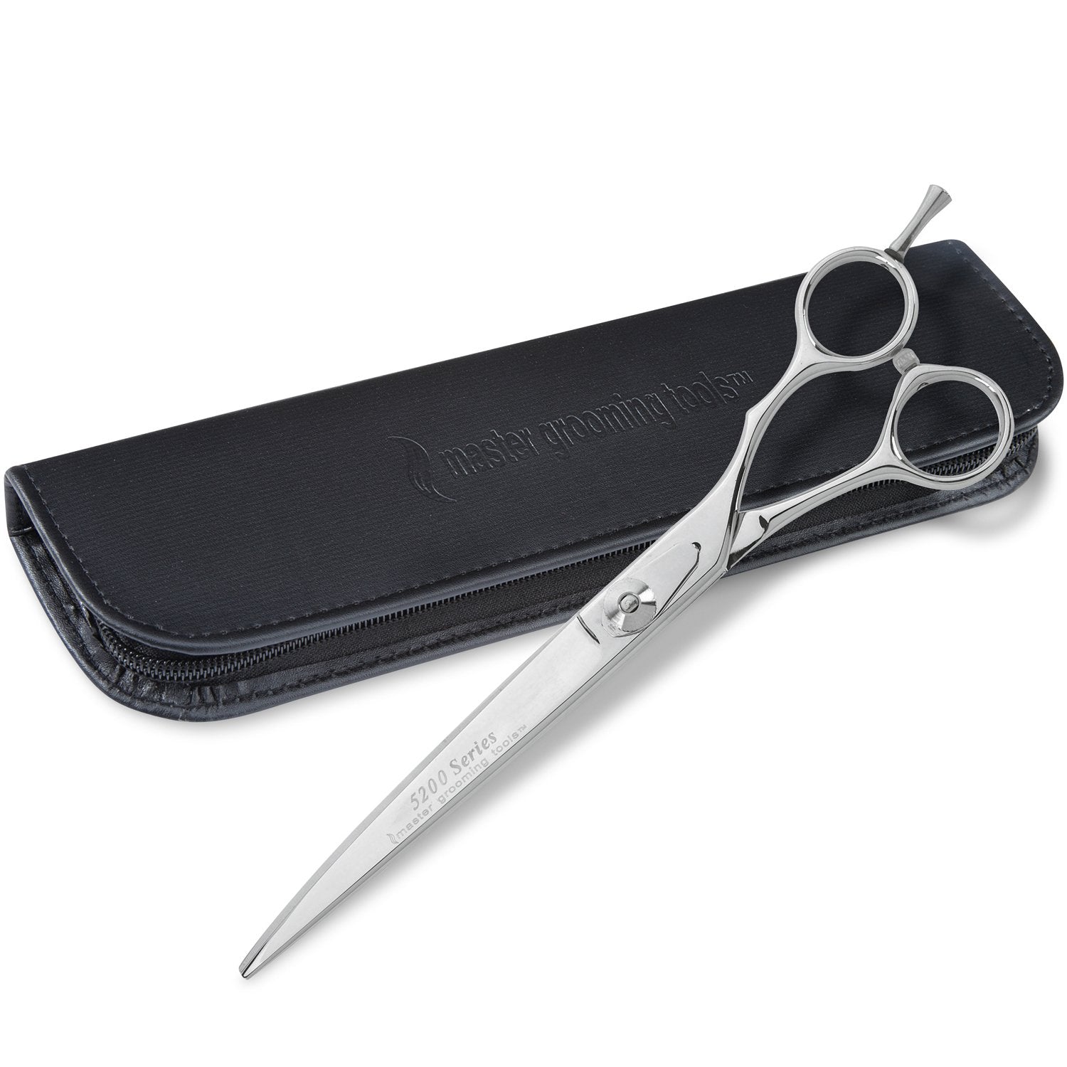 Master Grooming Tools 5200 Series Shears - High-Performance Shears For Grooming Dogs - Curved 8