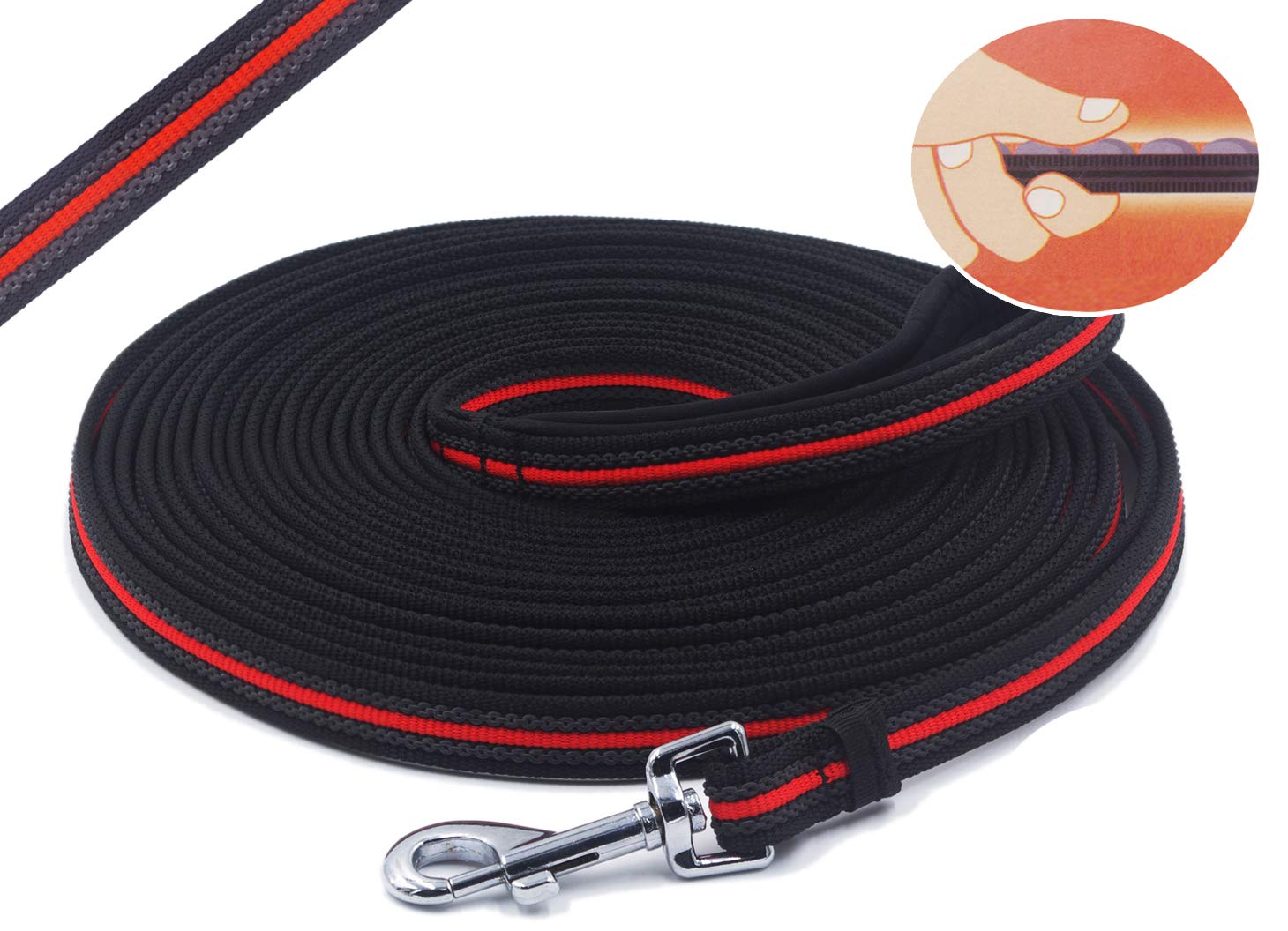 Yoogao Pet Long Dog Training Leash Dog Lead With Special Non-Slip Design And Padded Handle, 10/15/33/50 Ft, For Any Size Of Dogs