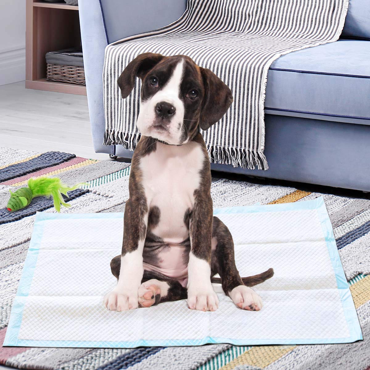 Giantex Puppy Pee Pads 150 Count, 36''X24'' Dog Potty Pads, Powerful Absorbency, 5-Layer Design, Leak-Proof Disposable Pet Piddle Training Pad For Dogs Doggie Cats Rabbits