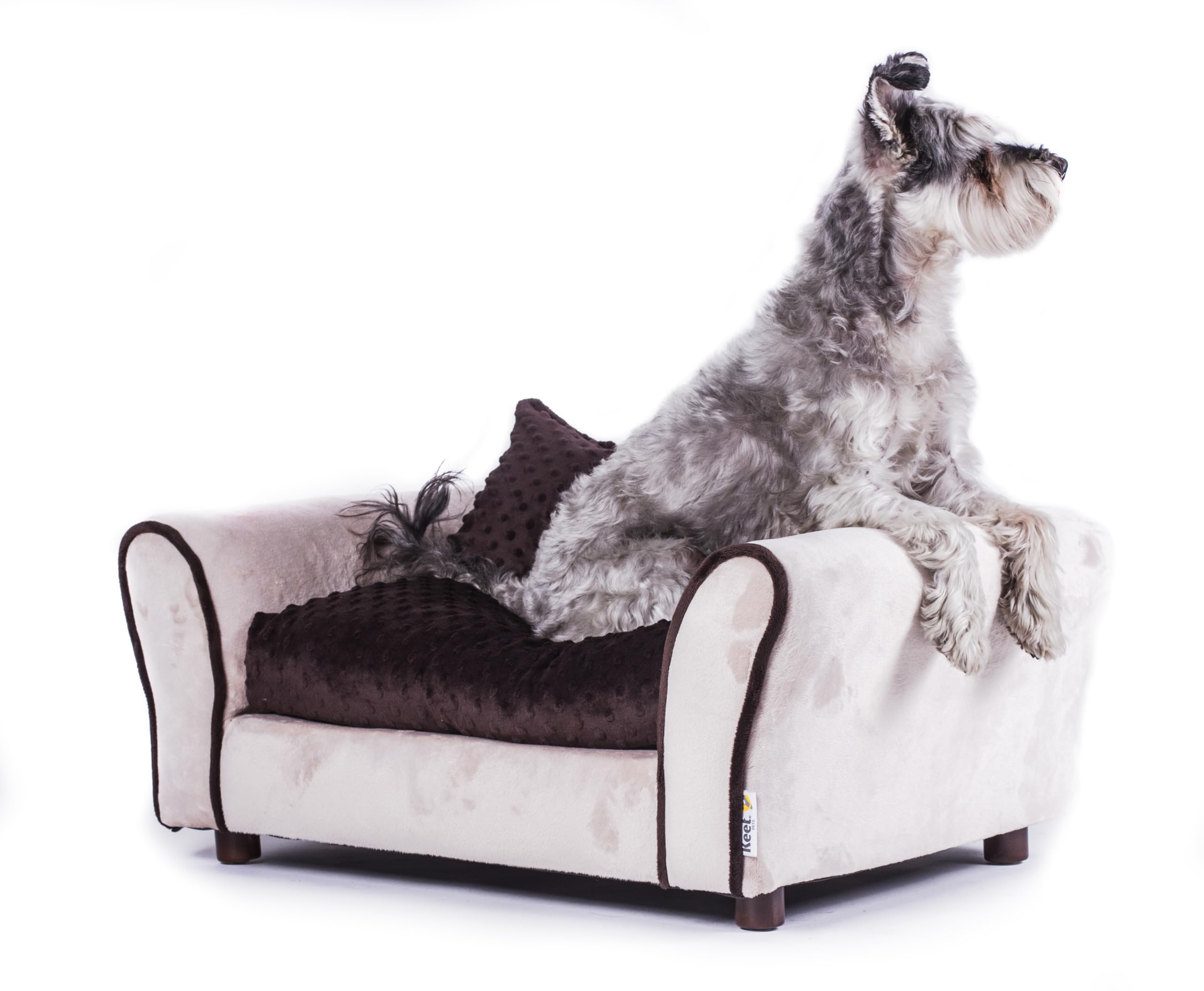 Keet Westerhill Pet Sofa Bed, Medium (28X20X12) Khaki