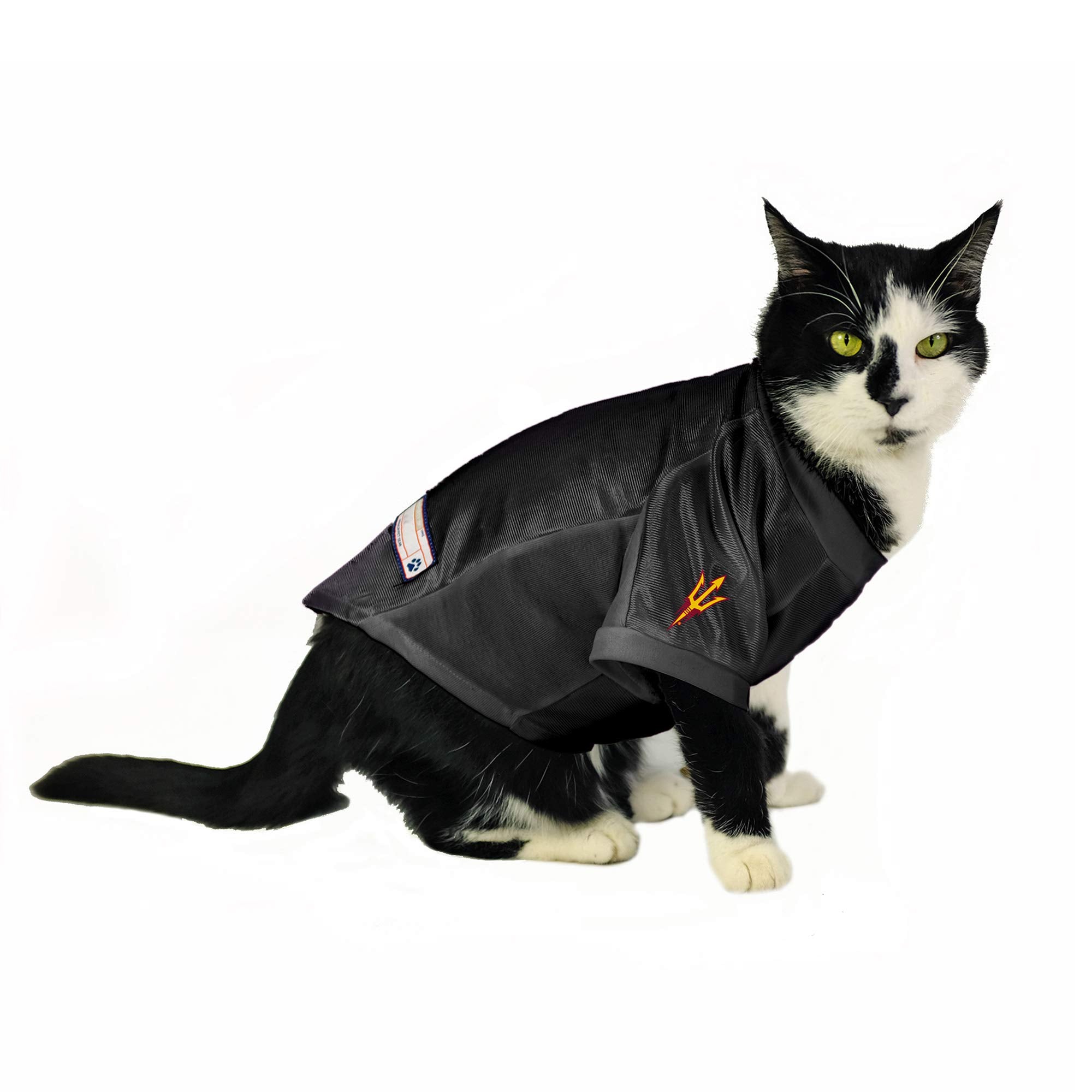 Arizona State Sun Devils Pet Jersey Stretch Size M - Special Order