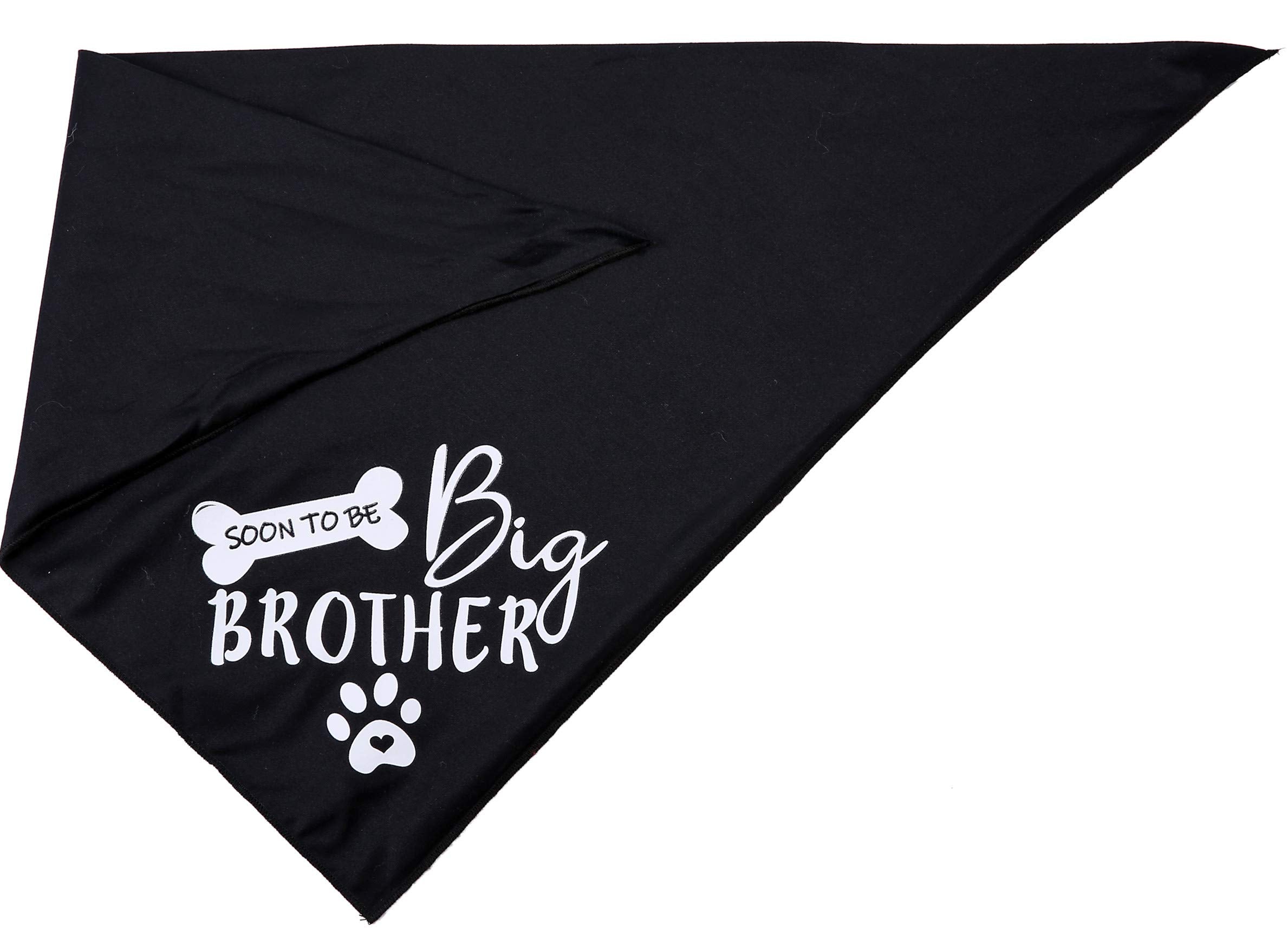 Big Brother Dog Bandana Reversible Triangle Bibs Pet Scarf