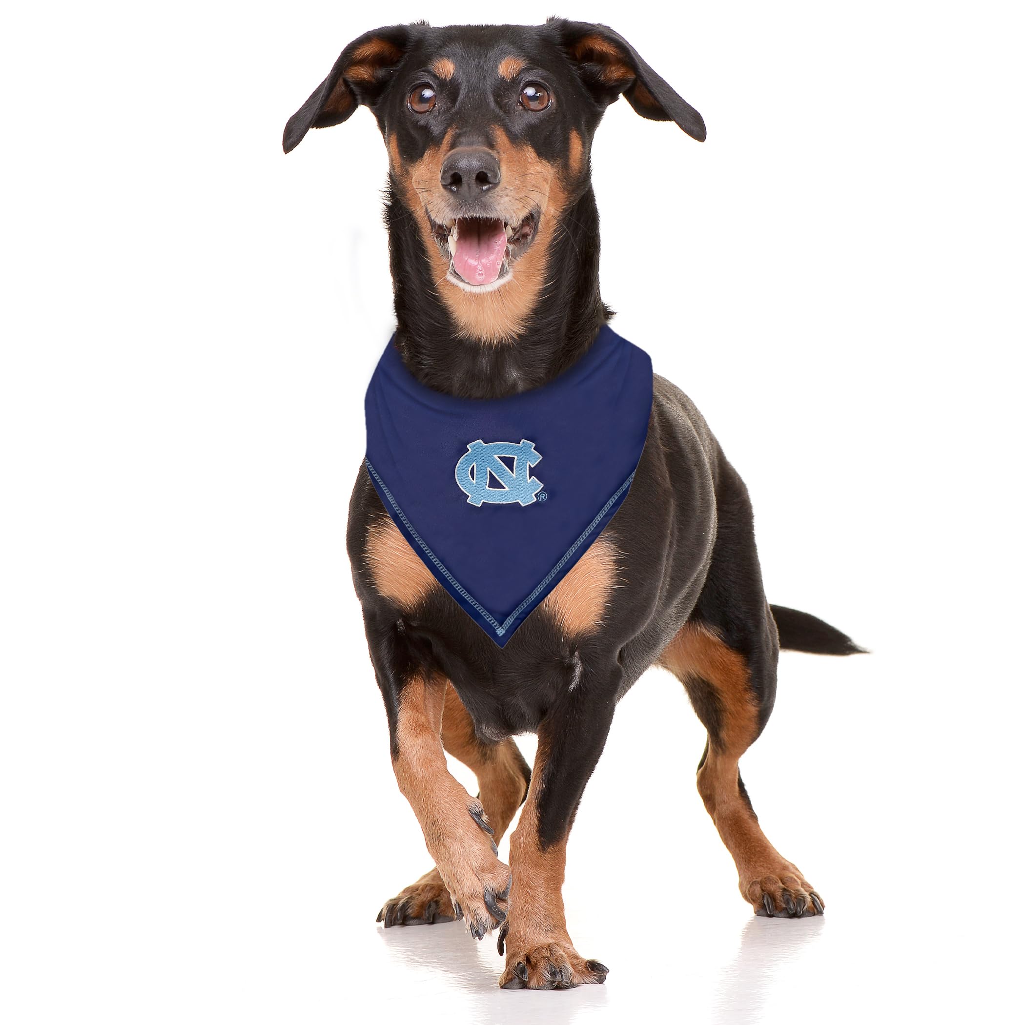 Pets First Ncaa North Carolina Tar Heels Tie Bandana, Size Small/Medium. Dog Bandana Scarf Bib For Pet Cat Dog. The Ultimate Gam