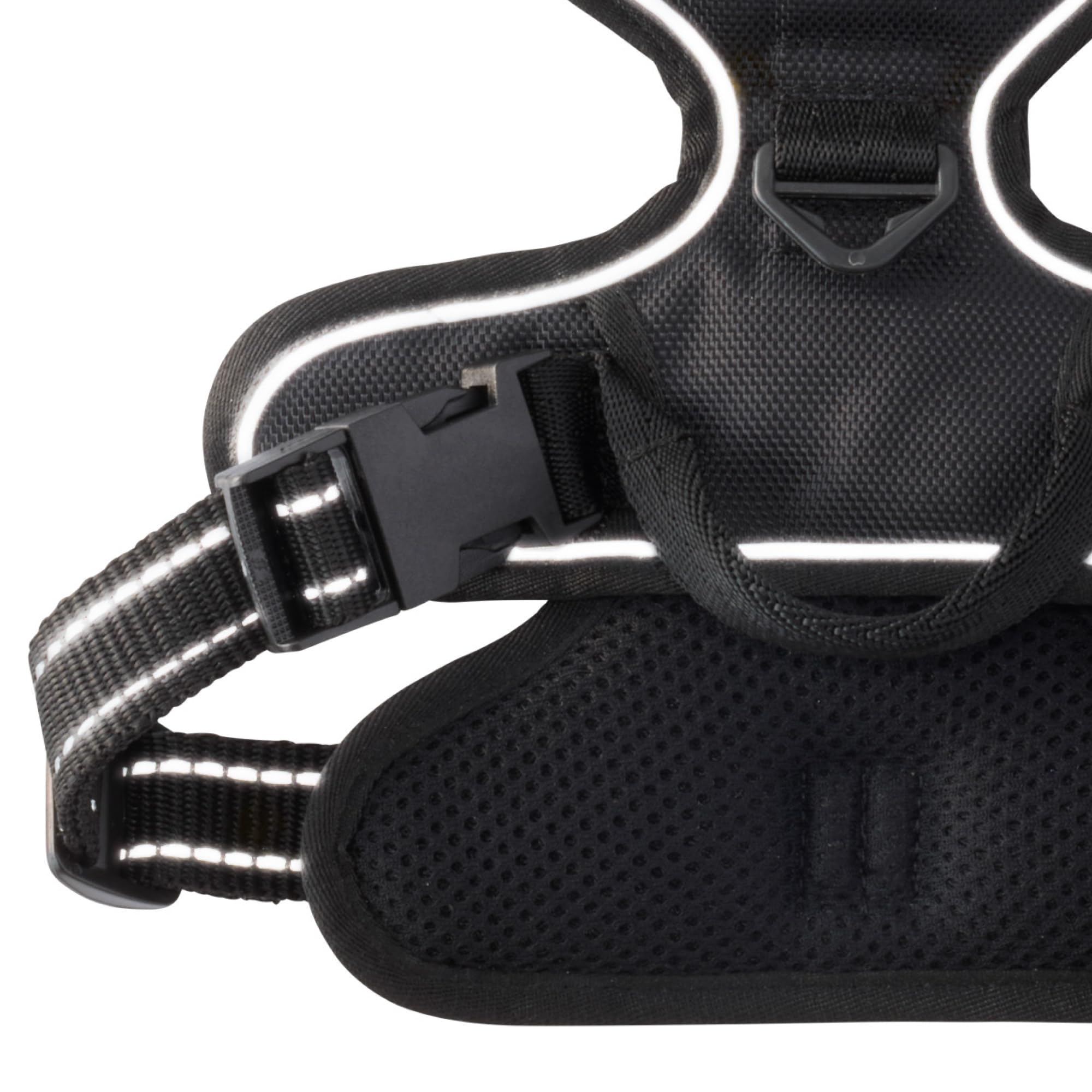 Pet Passion MAX - The Hardy Reflective Harness, Black, Large