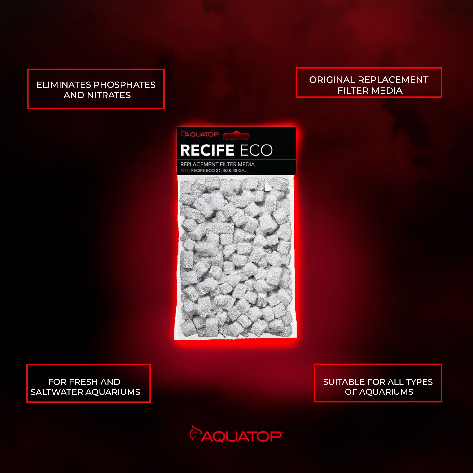 Aquatop Atp Media Eco Phos/Nt Cubes80G