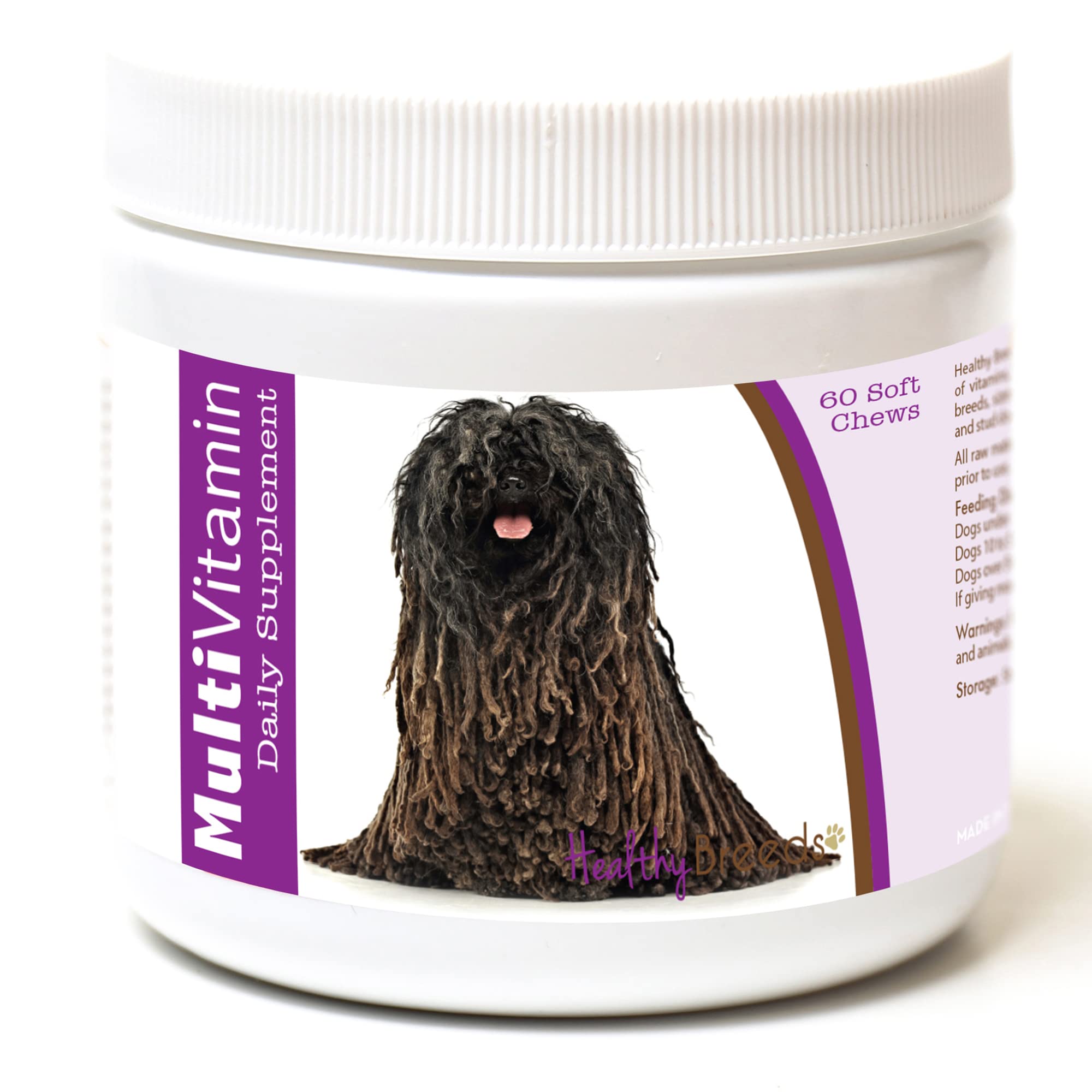 Healthy Breeds Pulik Multi-Vitamin Soft Chews 60 Count