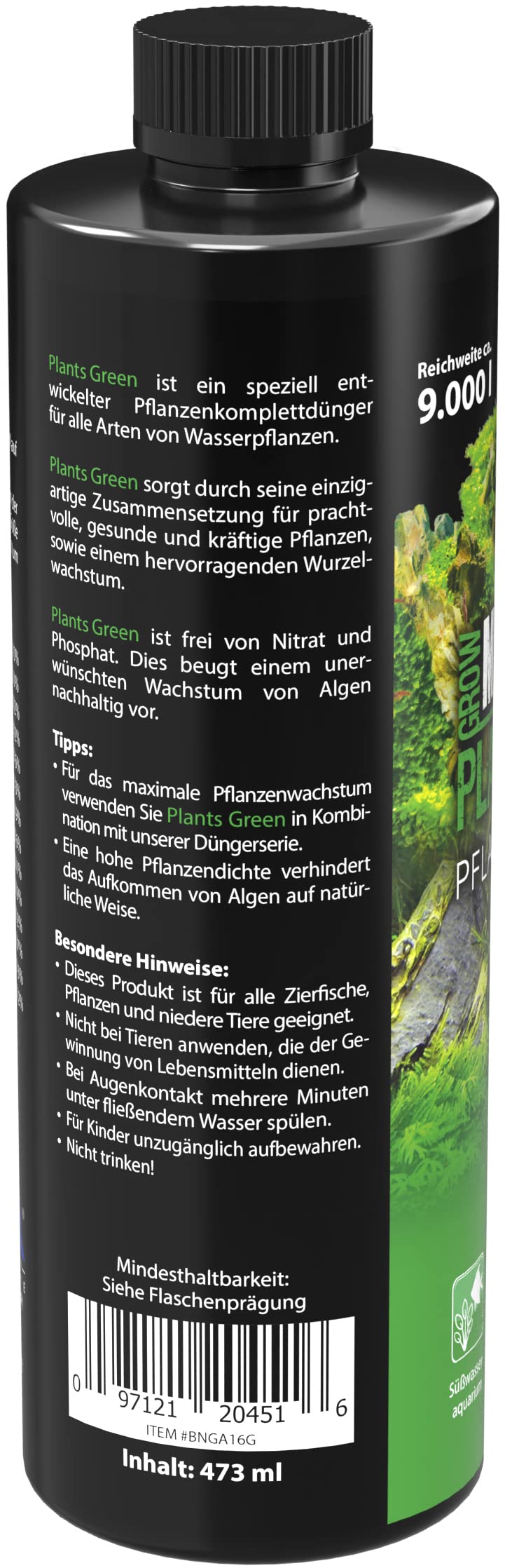 MICROBE-LIFT All In One Aquatic Plant Fertilizer, Increases Plant and Root Growth, Improves Coloring, 16oz