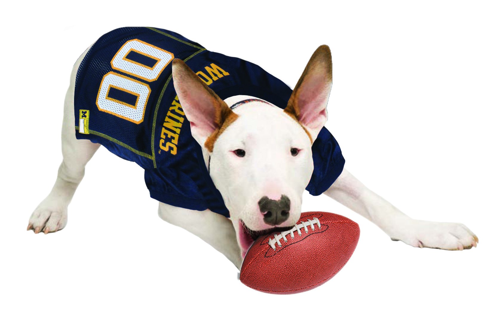 Pets First NCAA College Michigan Wolverines Mesh Jersey for DOGS & CATS, Size XXX-Large, Licensed Dog Jersey with your Favorite