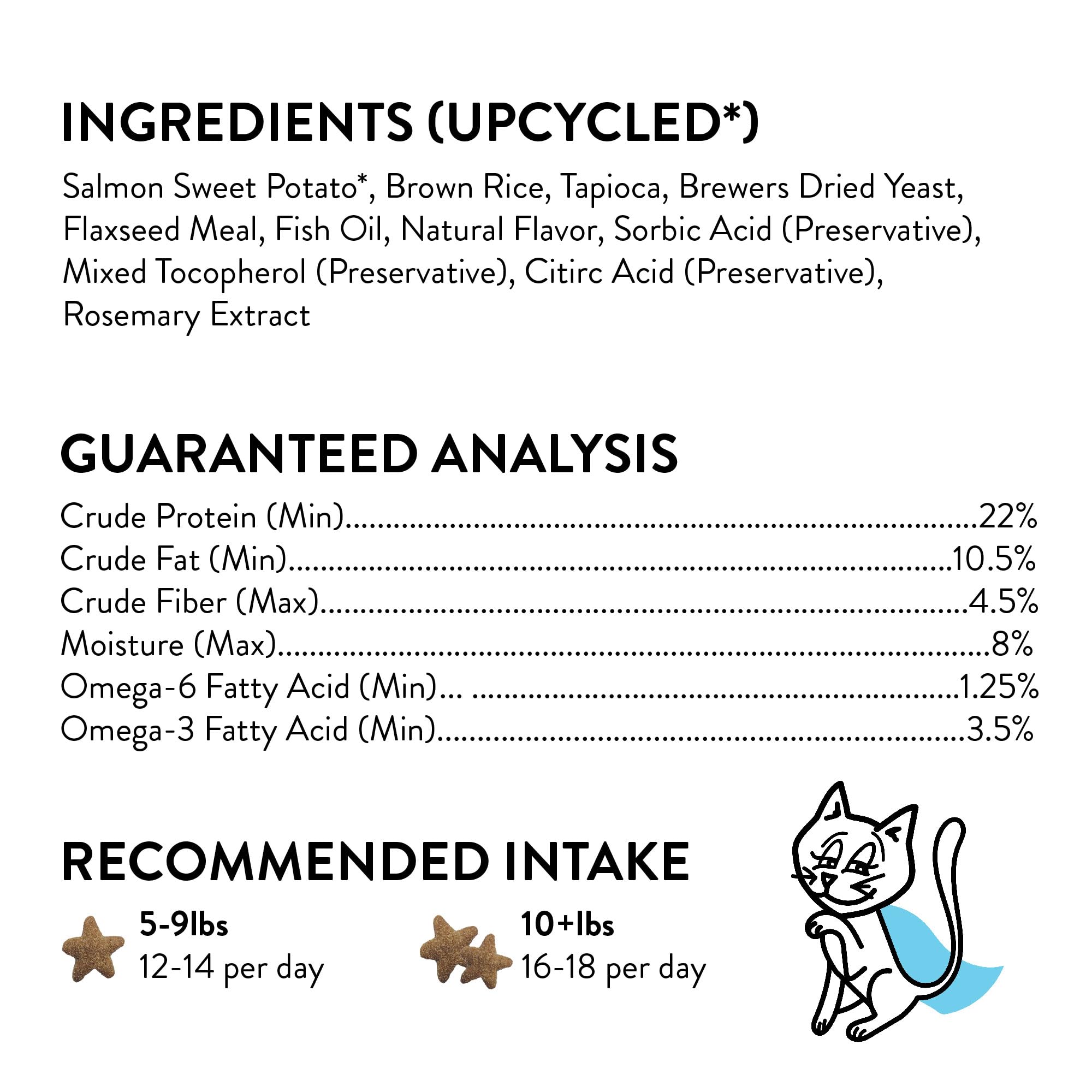 Shameless Pets Crunchy Cat Treats - Kitty Treats for Cats with Skin & Coat Support, Natural Ingredients Kitten Treats with Real