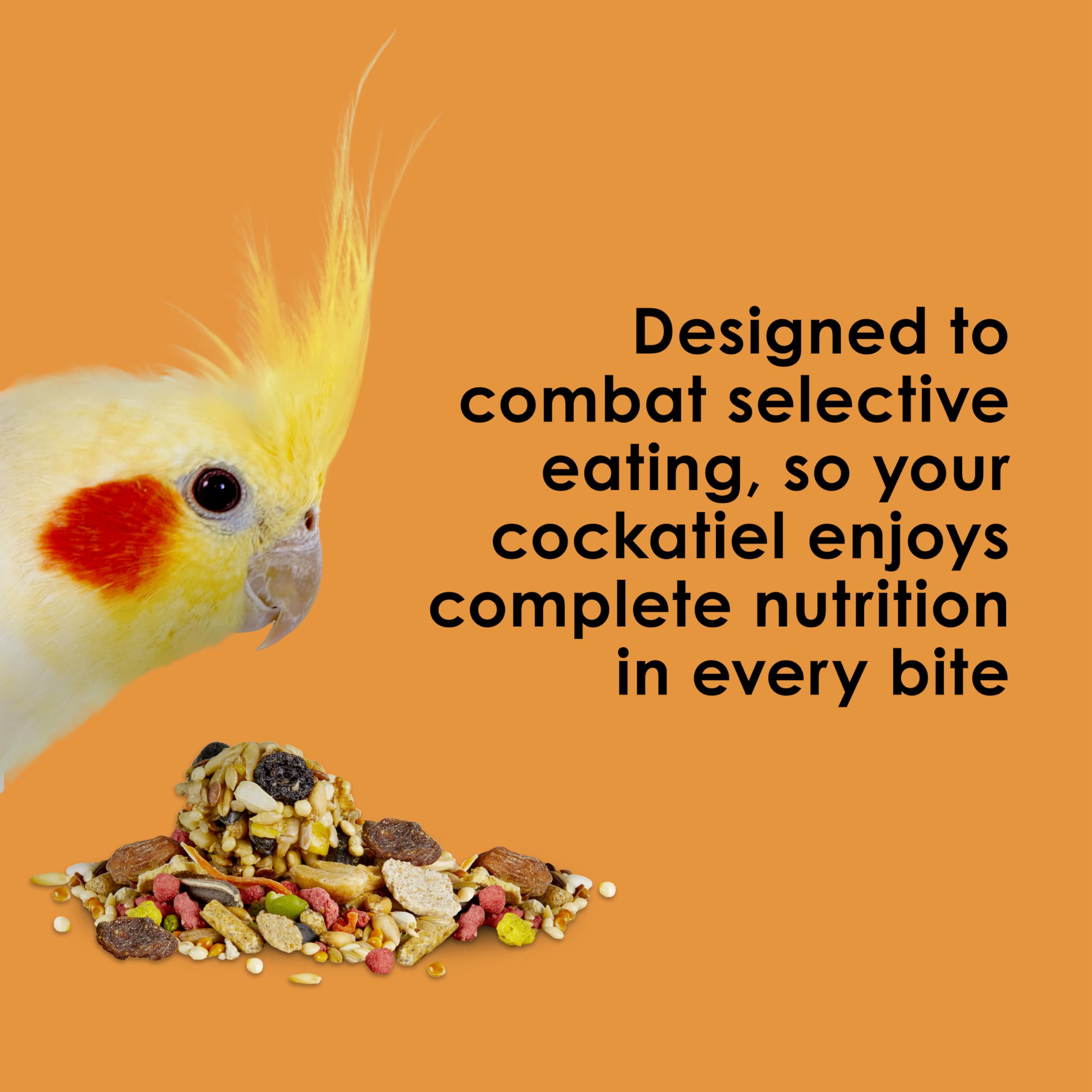 Kaytee Fiesta Cockatiel Food 25 lb