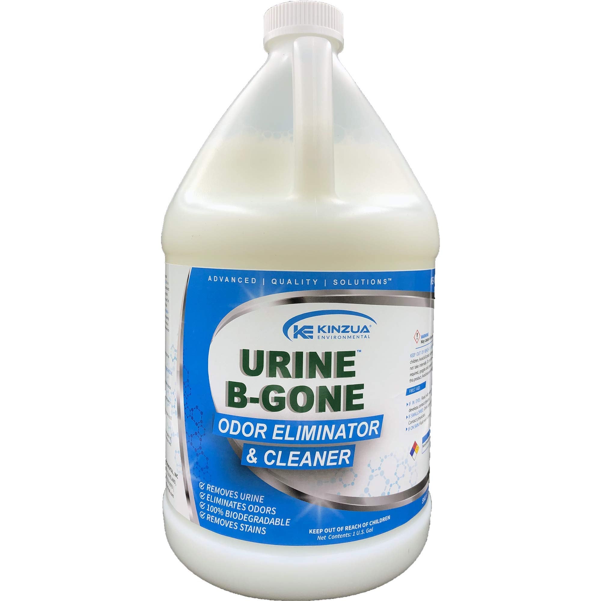 Urine-B-Gone | Professional Urine Enzyme Odor Eliminator | Completely Eliminate Stains And Odors | Each Bottle Contains Over 200 Billion Enzymes | Concentrated Formula | Effective On Laundry (1 Gal)
