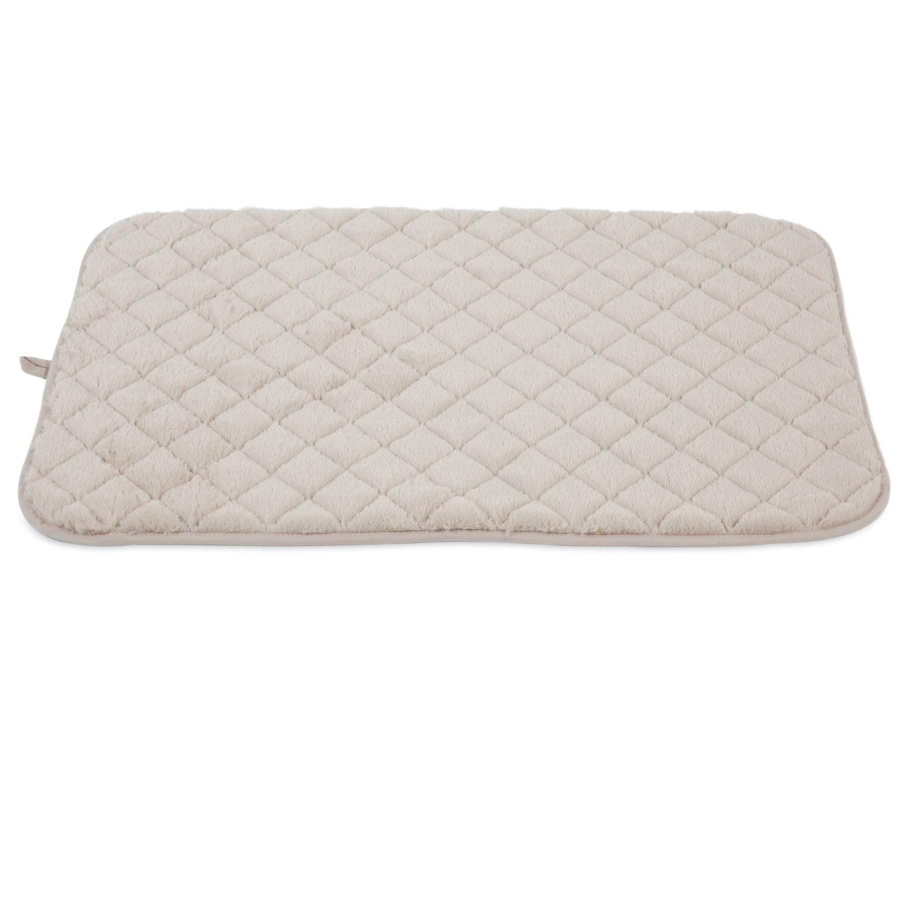 Snoozzy Cream 35X21.5 Quilted Mat