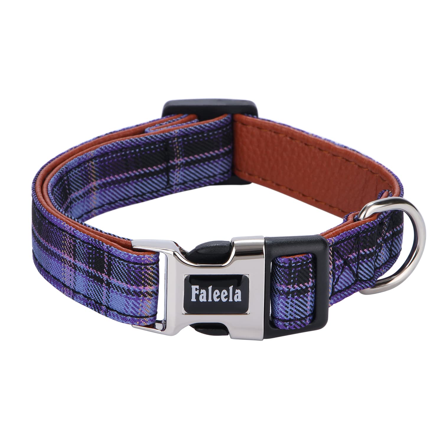 Faleela Soft &Comfy Bowtie Dog Collar,Detachable And Adjustable Bow Tie Collar,For Small Medium Large Pet (Purple, Medium (Pack