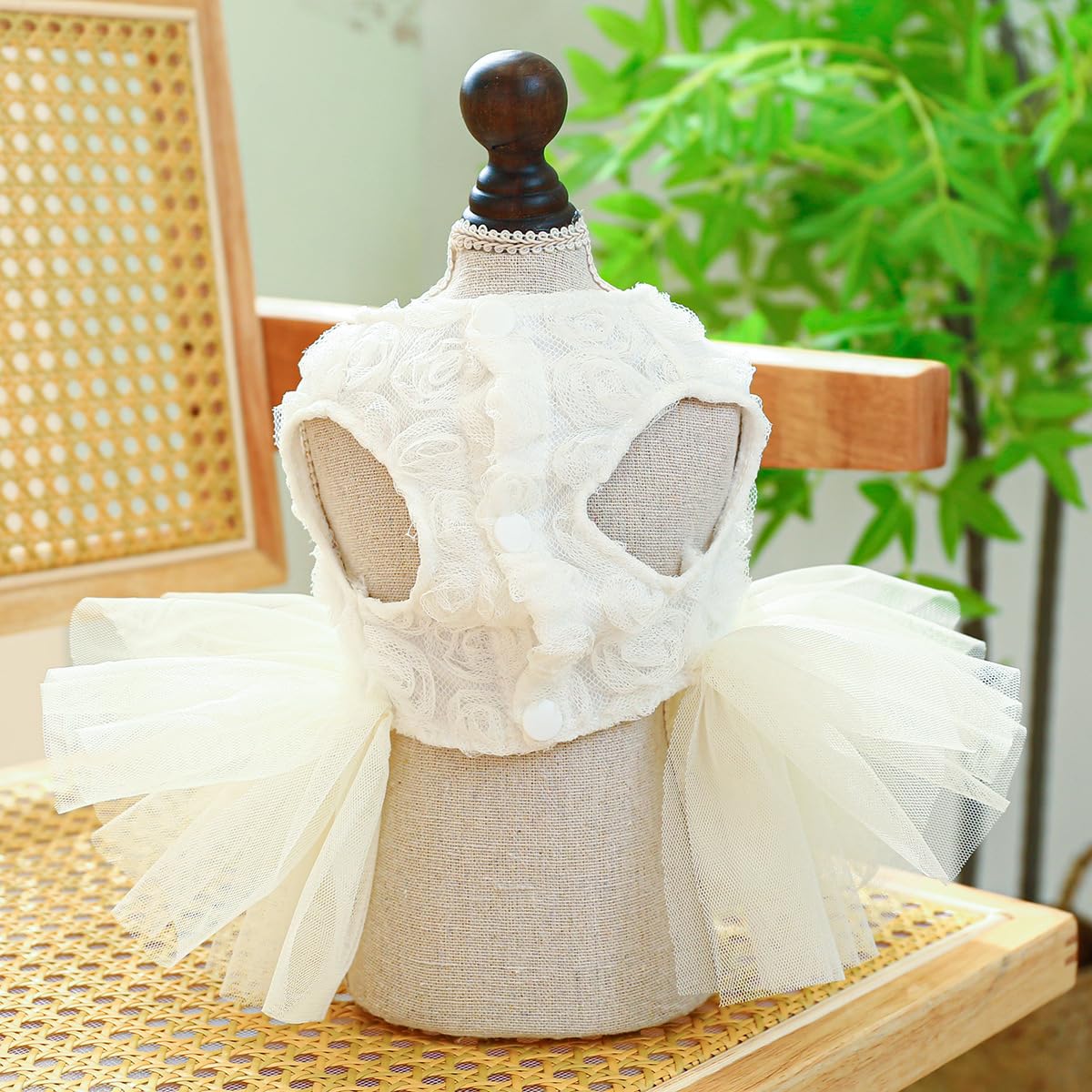 Clopon Dog Dresses For Small Dogs Girl Clothes Female Yorkie Dresses Teacup Puppy Clothes Extra Small Puppy Outfit Xs